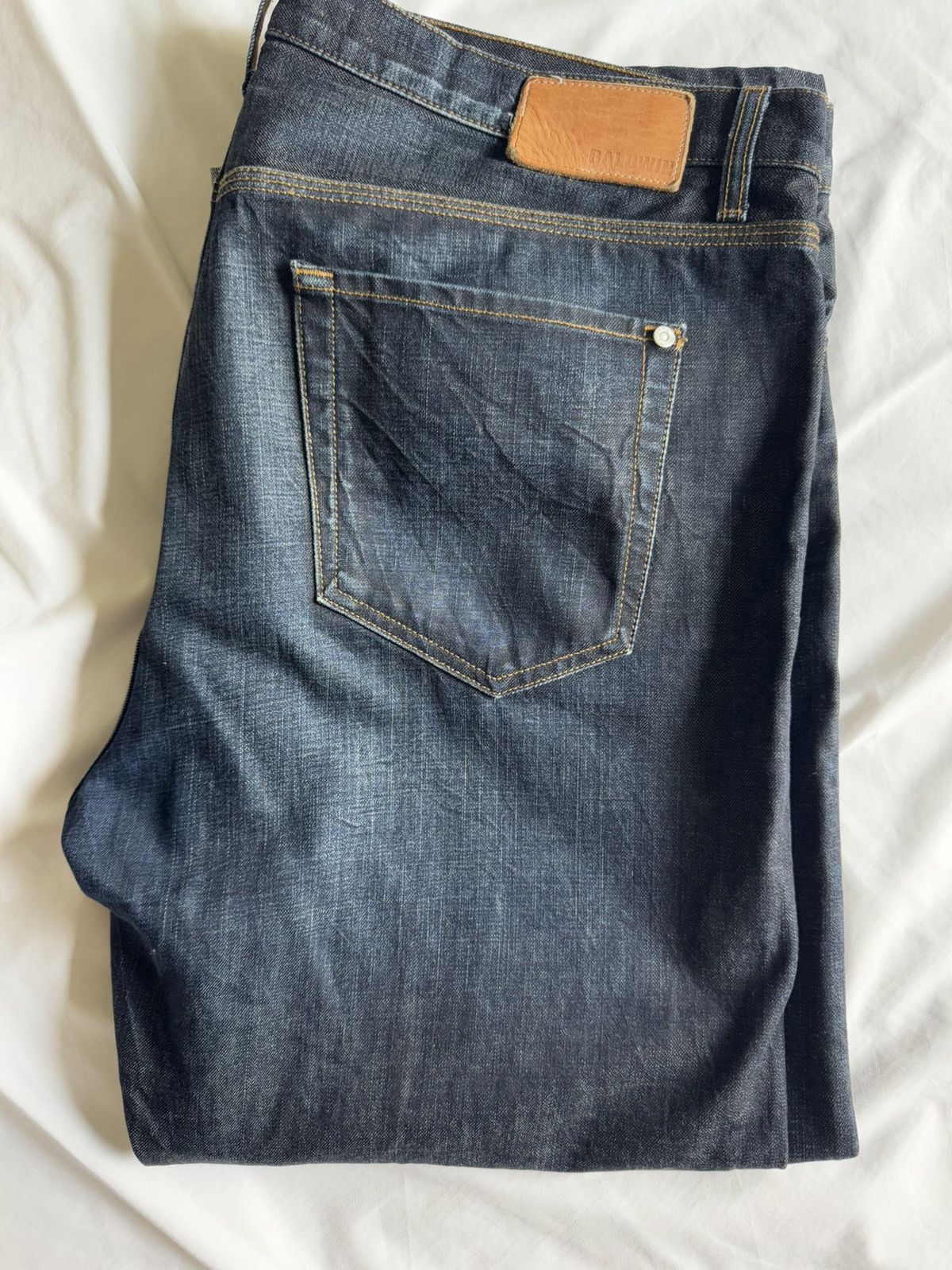 Baldwin Baldwin KC Straight Leg 38 Jeans Size US 38 / EU 54 - 1 Thumbnail