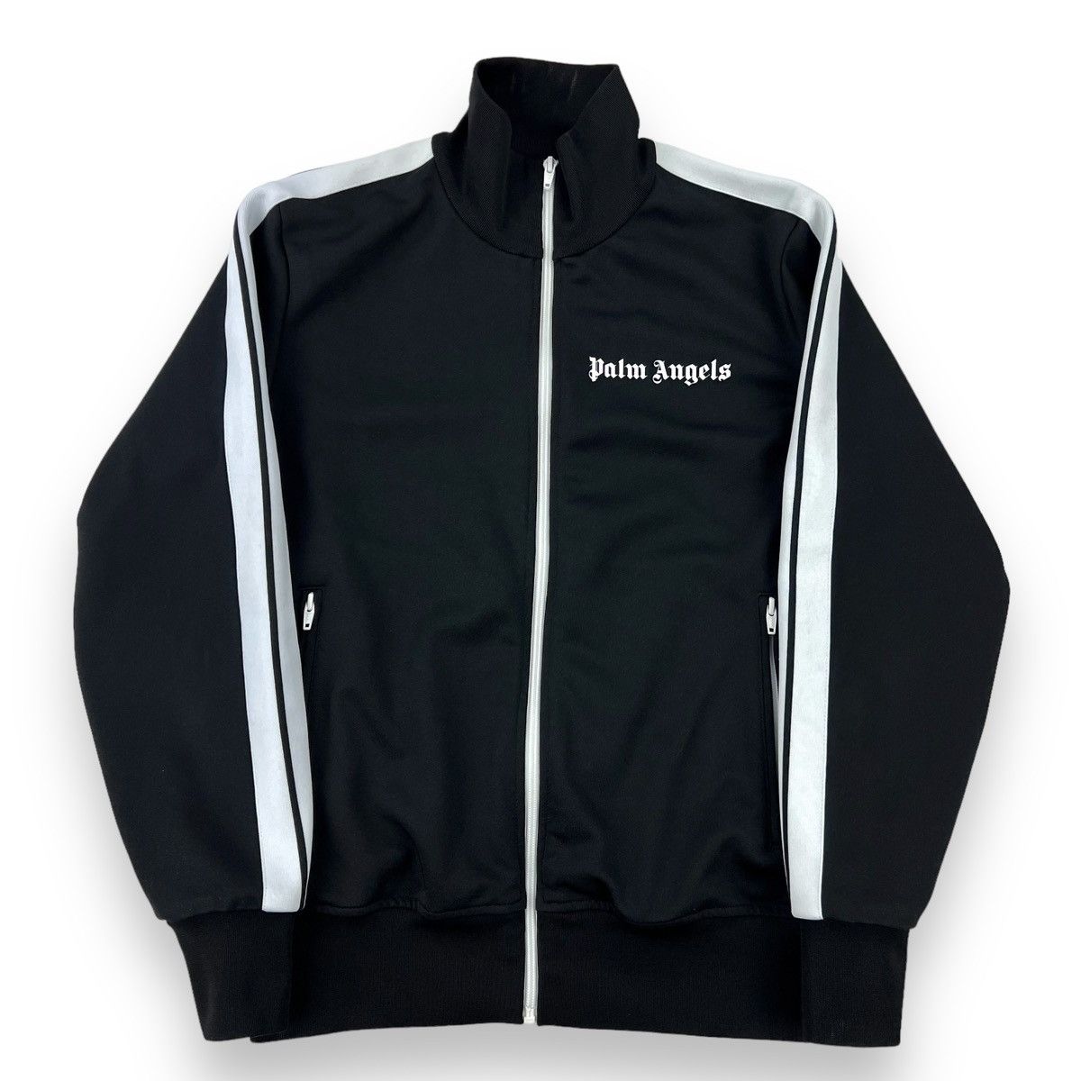 Palm Angels Palm Angels Black Track Jacket Size US M / EU 48-50 / 2 - 2 Thumbnail