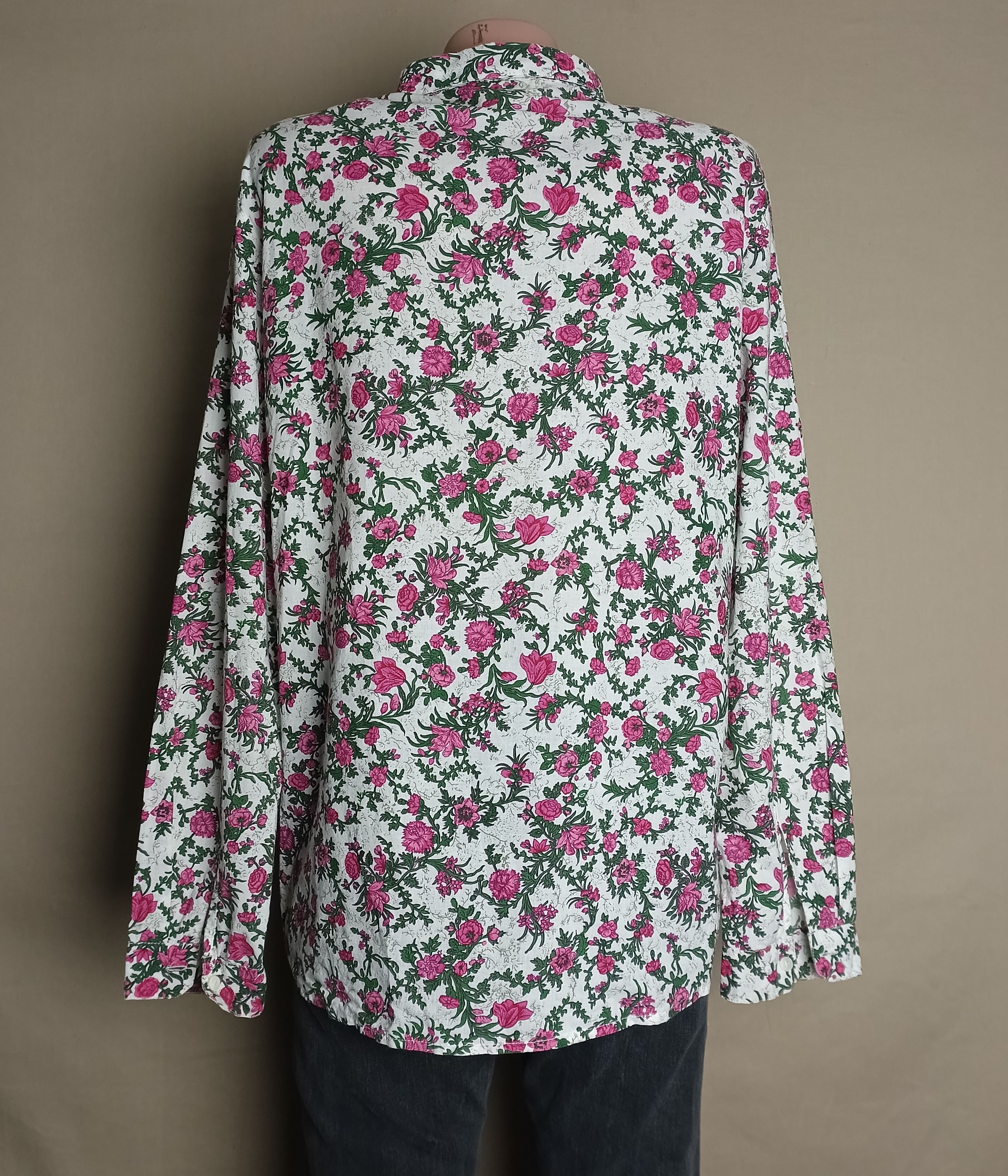 Sezane Sezane Pierro Cotton Shirt Blouse Liberty Rose Print EU 38 Size S / US 4 / IT 40 - 5 Thumbnail