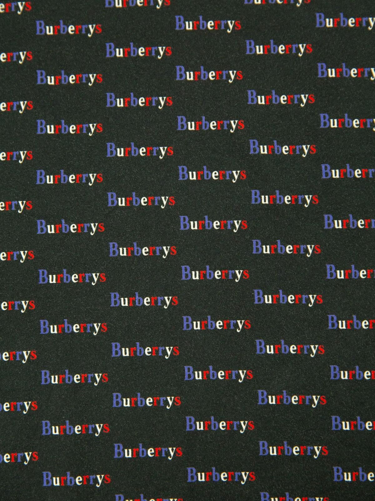 Burberry Burberry Mens Repeat Logo Black T Shirt Medium Black Size US M / EU 48-50 / 2 - 3 Thumbnail