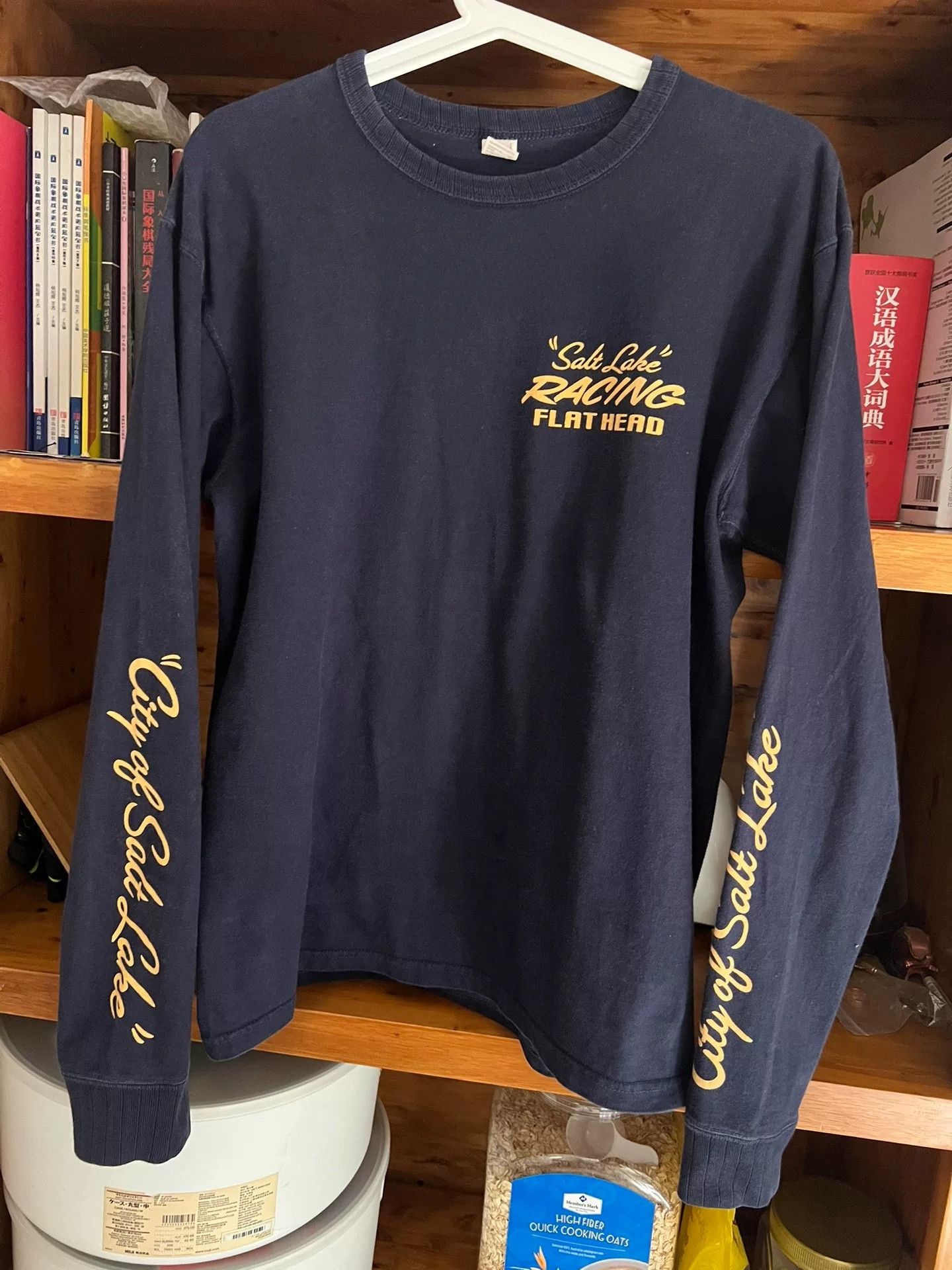 The Flat Head Flat Head Japanese Indigo Dyed Longsleeve Tee Size US XXS / EU 40 - 3 Thumbnail