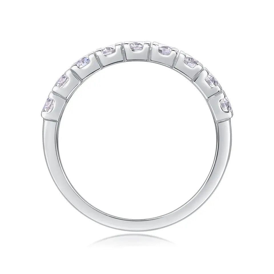 Sterling Silver S925 Moissanite Ring Size ONE SIZE - 4 Thumbnail