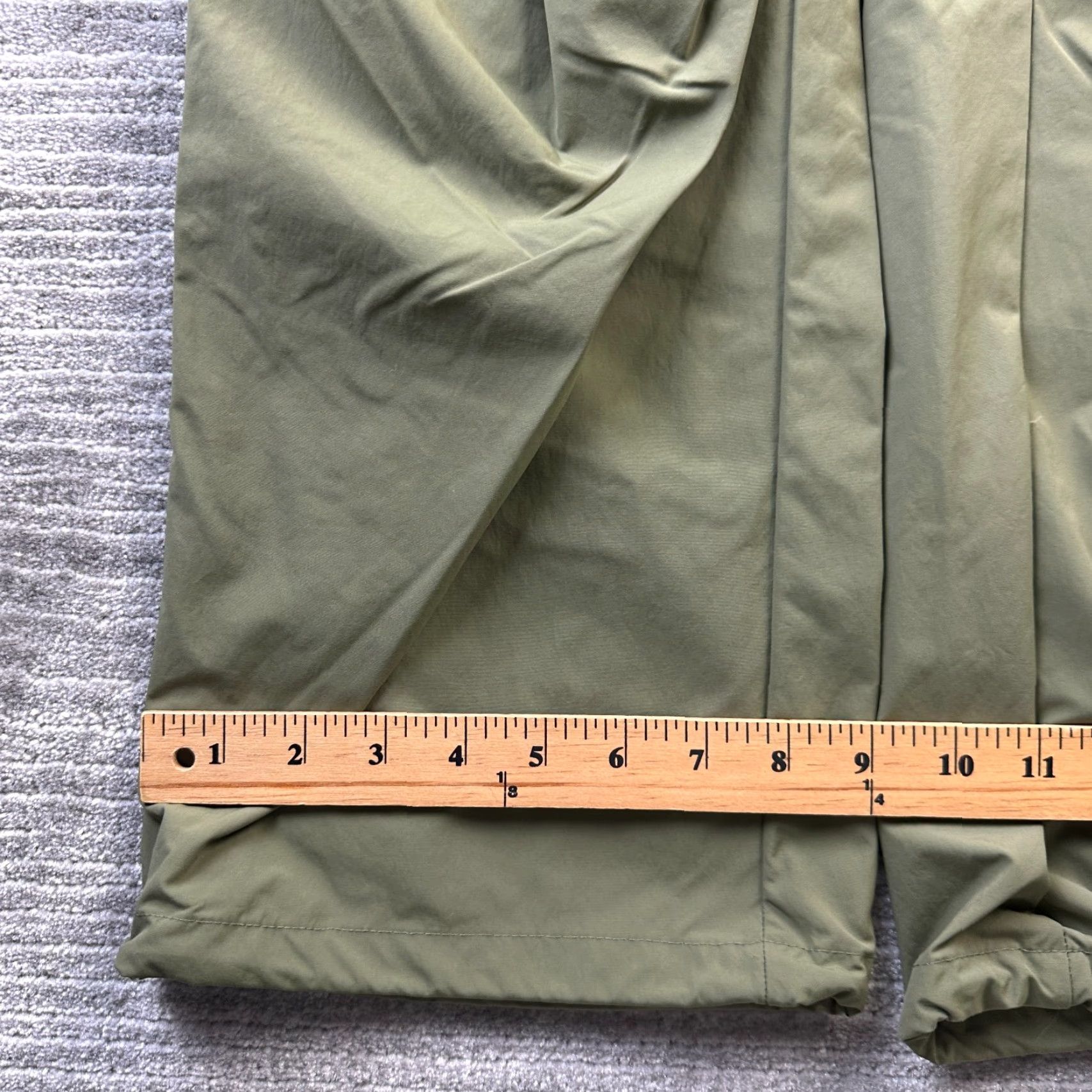 Jordan Brand Jordan Pants Mens Extra Small Beige Green Essentials Woven Jumpman Size US 27 - 7 Thumbnail