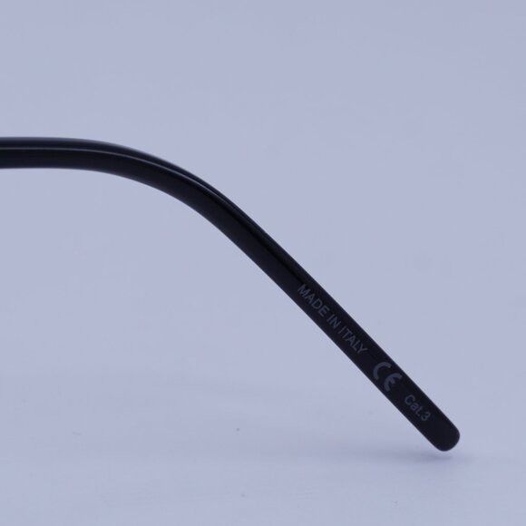 Saint Laurent Paris Saint Laurent SL409 002 Sunglasses Black Cat Eye Frame Size ONE SIZE - 9 Thumbnail
