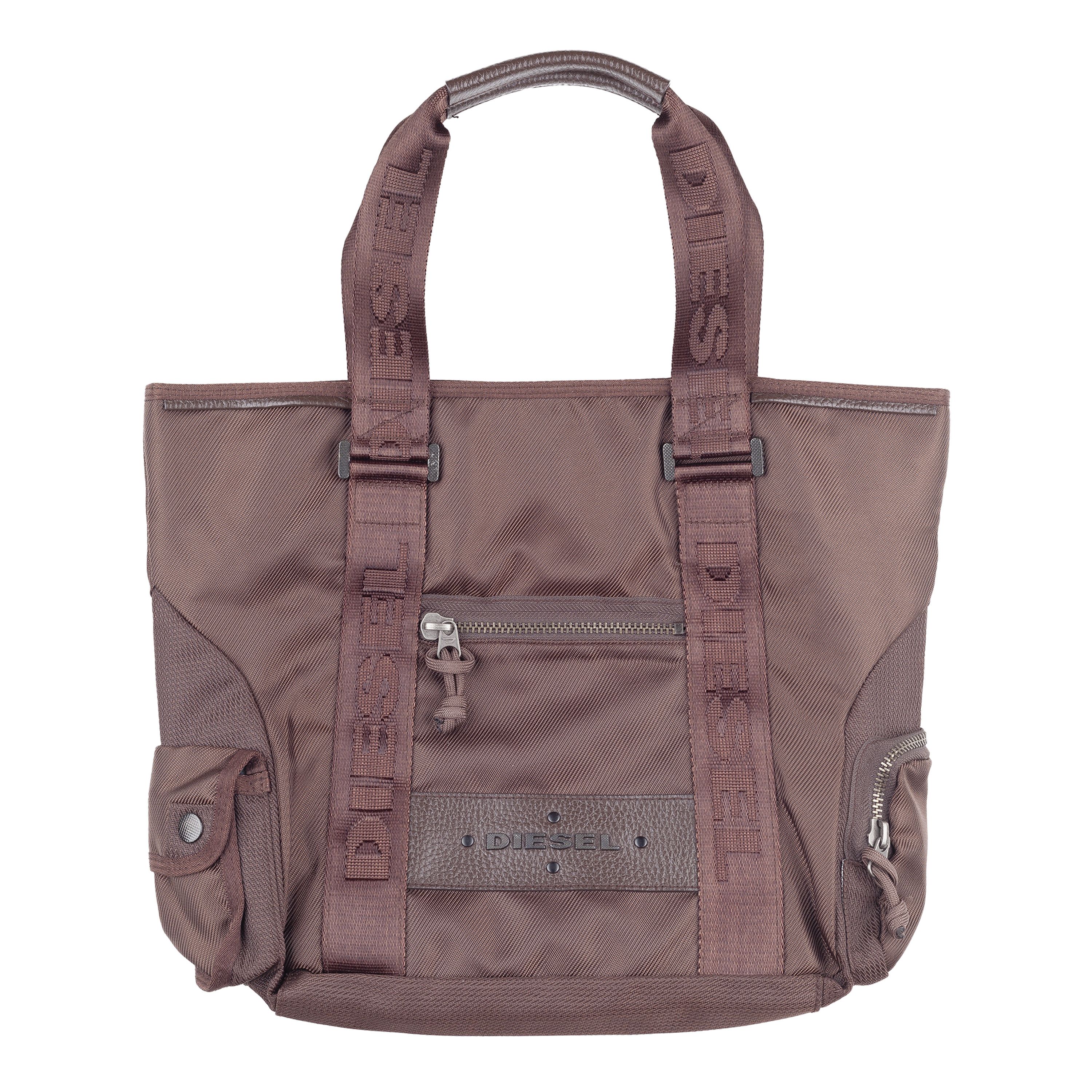 Diesel × Diesel Black Gold Diesel Brown Vintage Cargo Nylon Shoulder Bag Size ONE SIZE - 1 Thumbnail