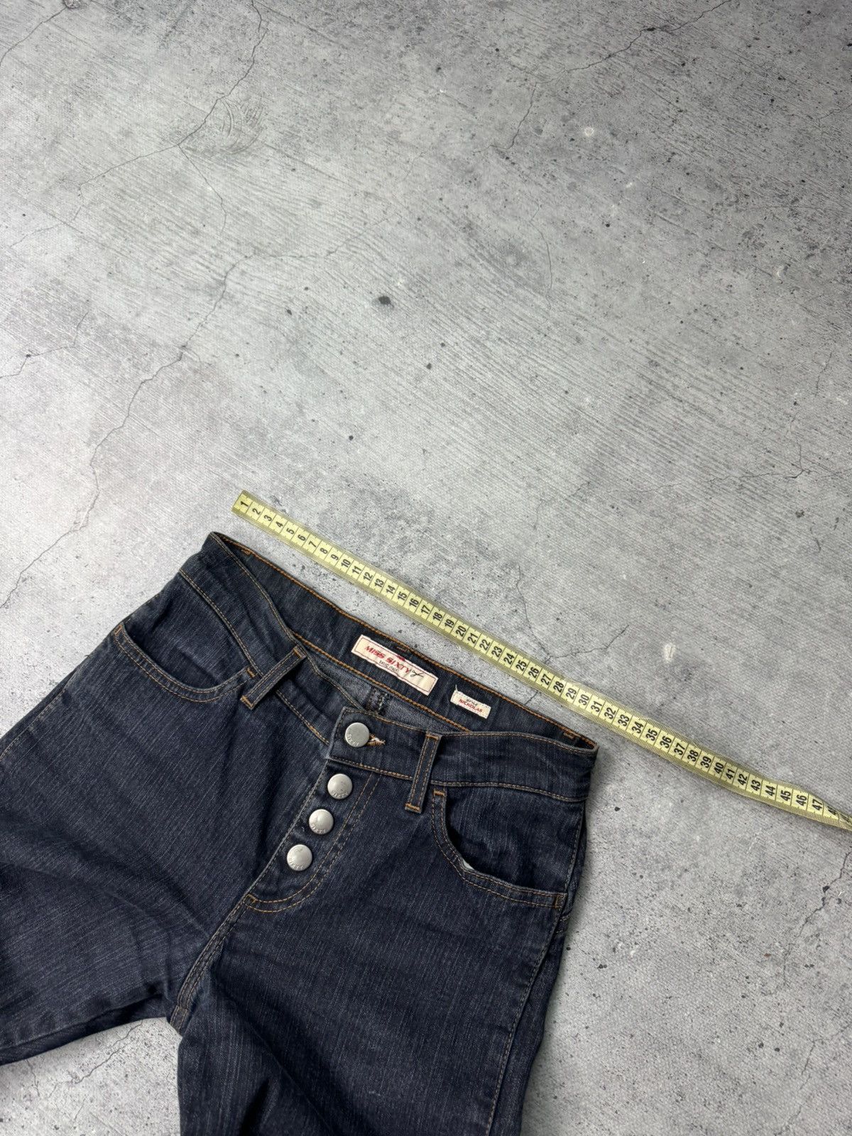 Miss Sixty Vintage Miss Sixty Y2K Jeans Flared Japan Denim 00s Low Rice Size 25" / US 0 / IT 36 - 10 Thumbnail