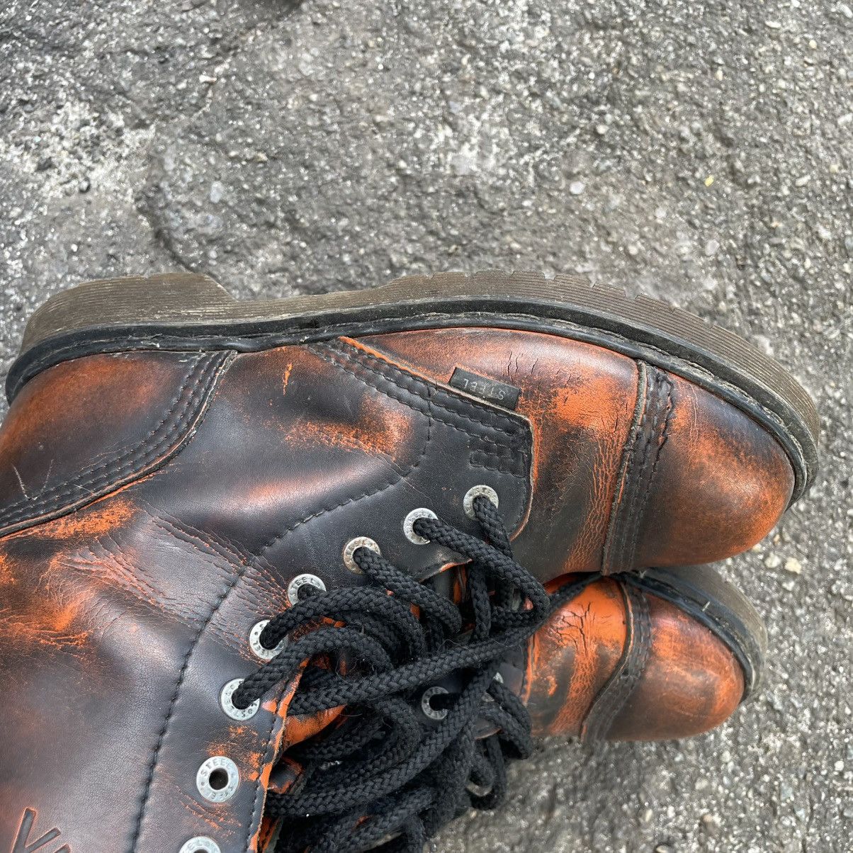 New Rock Steel boots Like NEW ROCK 24.5 cm cyber fire desert raf unde Size US 6 / EU 39 - 4 Thumbnail