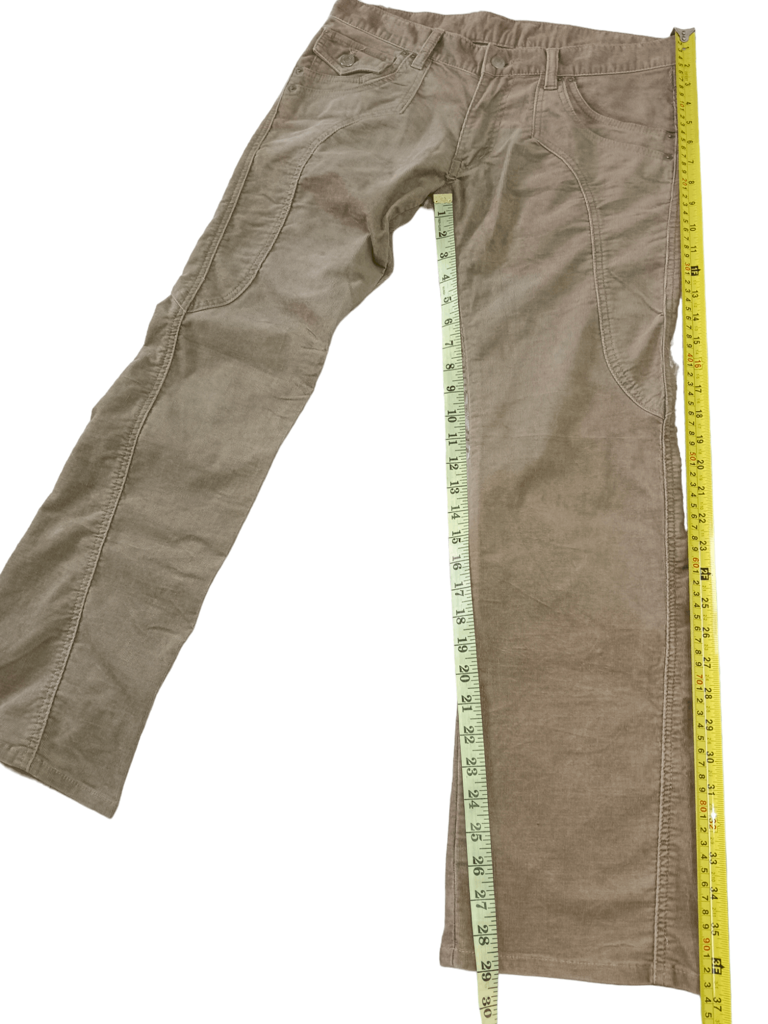 SCOOP Scoopman Low Rise Corduroy Flared Pants Size US 32 / EU 48 - 11 Thumbnail