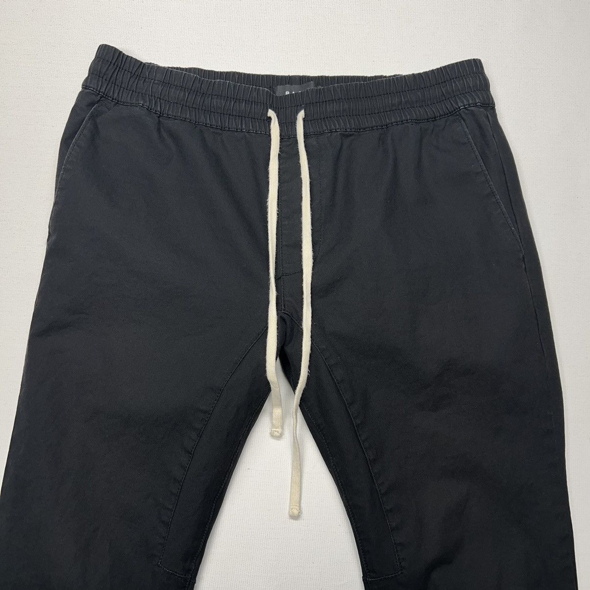 Pacsun Pacsun Pants Black Skinny Stacked Drawstring Ankle Zipper Size US 32 / EU 48 - 5 Thumbnail