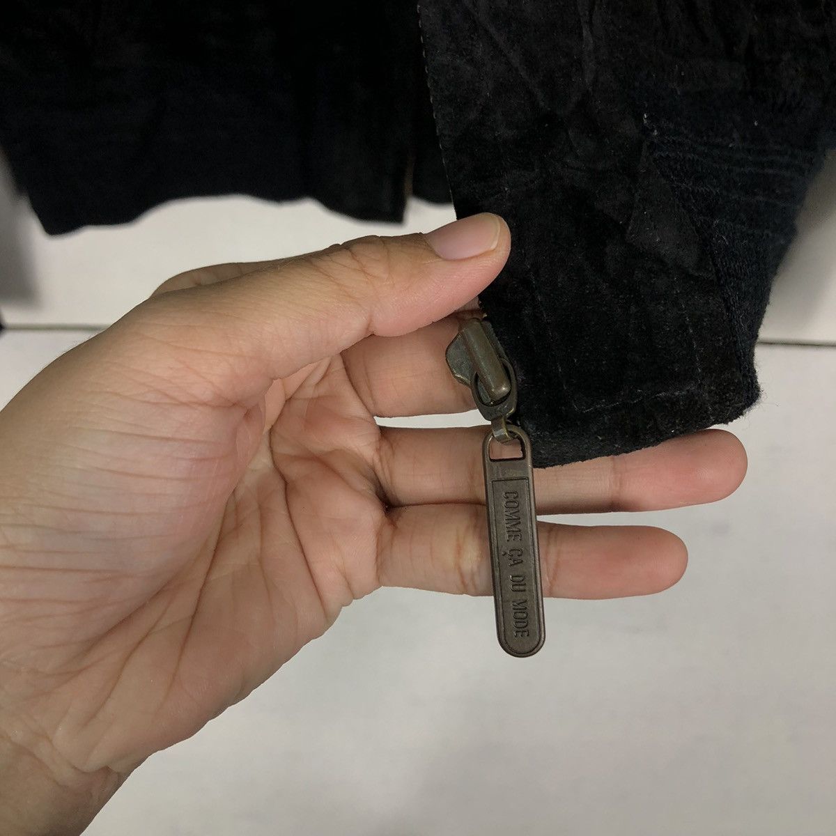 Japanese Brand 🔥Vtg Leather Jacket Biker Wear Comme Ca Ism Japan Size US M / EU 48-50 / 2 - 15 Thumbnail