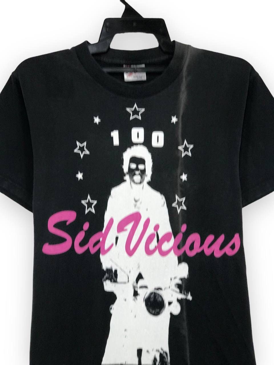Band Tees × Vintage vintage Sid Vicious sex pistols punk band distress sun faded Size US M / EU 48-50 / 2 - 2 Thumbnail