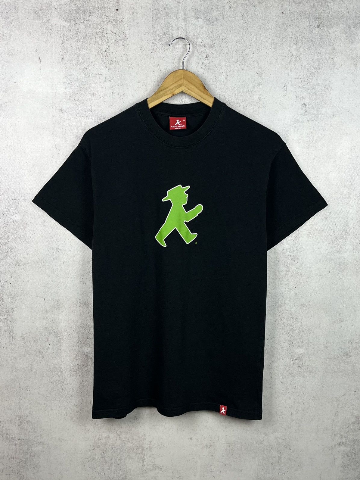 Vintage Vintage Ampelmann Berlin Techno Gabber Rave T-Shirt Hype Y2K Size US M / EU 48-50 / 2 - 2 Thumbnail