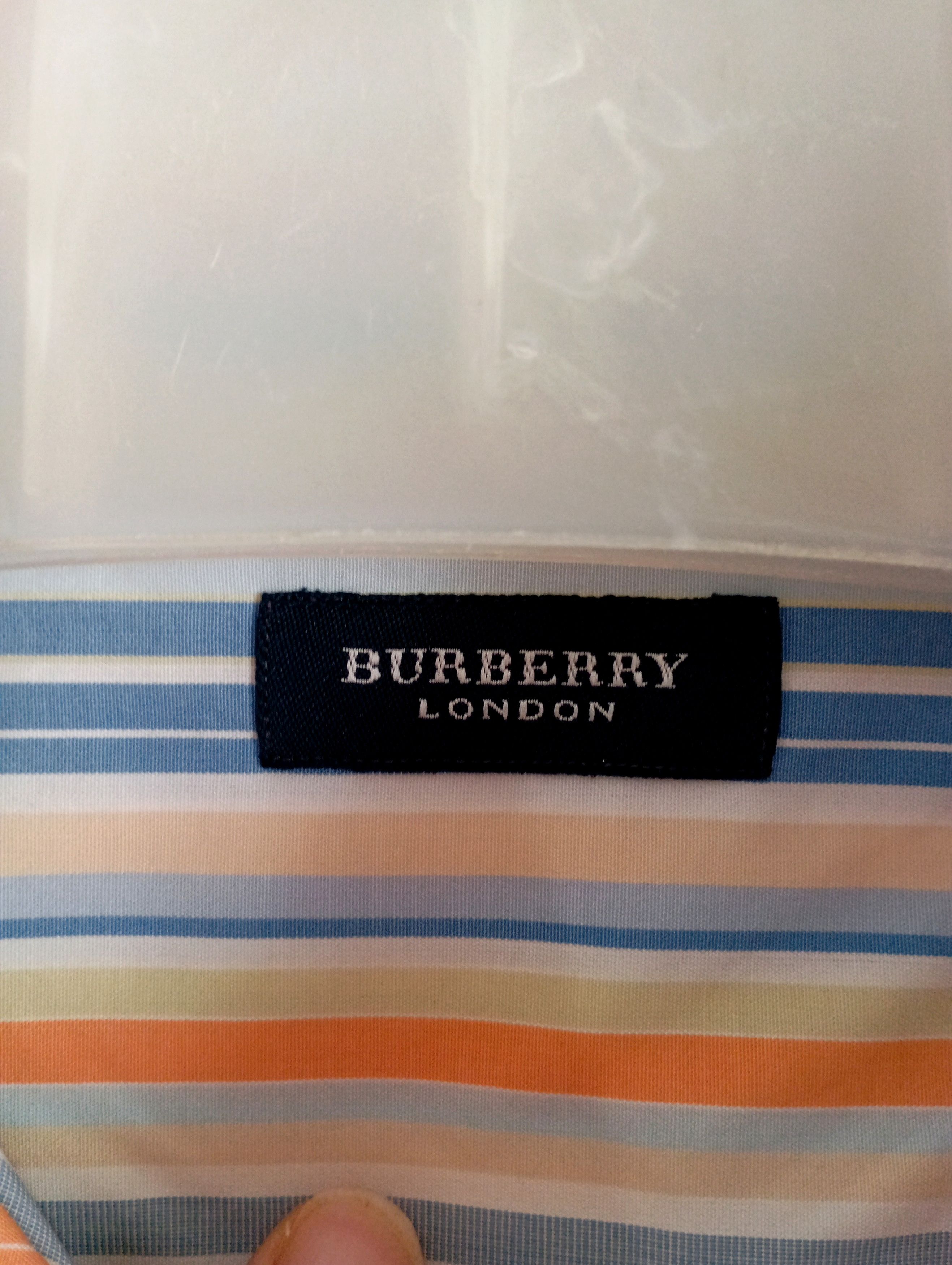 Burberry Burberry shirt summer striped short sleeve size M Size US M / EU 48-50 / 2 - 6 Thumbnail