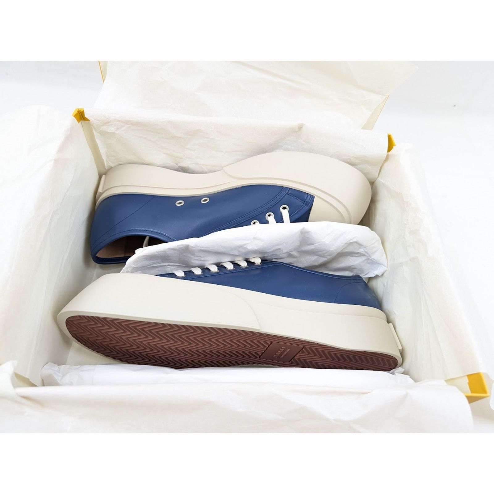 Marni o1rshd1 Low-Top Sneakers in Blue/White Size US 10 / EU 43 - 21 Thumbnail