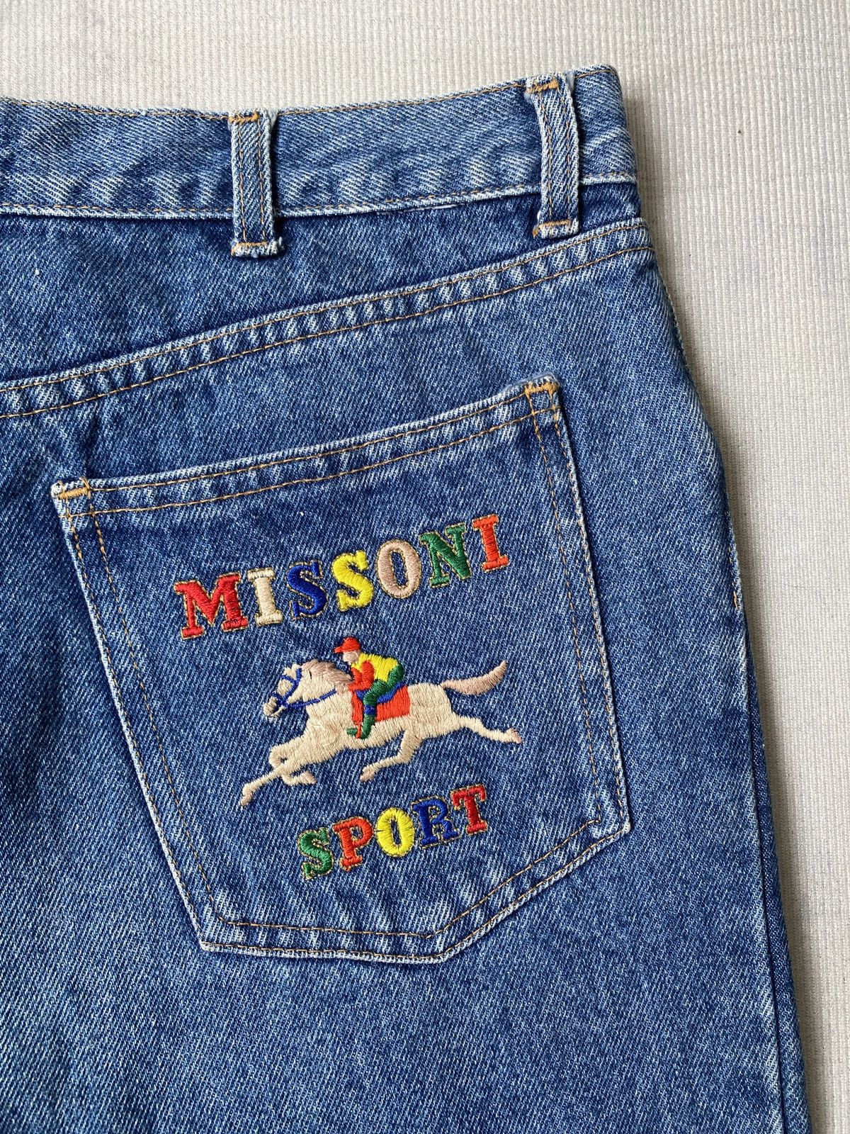 Missoni Vintage 90’s Missoni Sport Italy Jeans Size 28" / US 6 / IT 42 - 13 Thumbnail