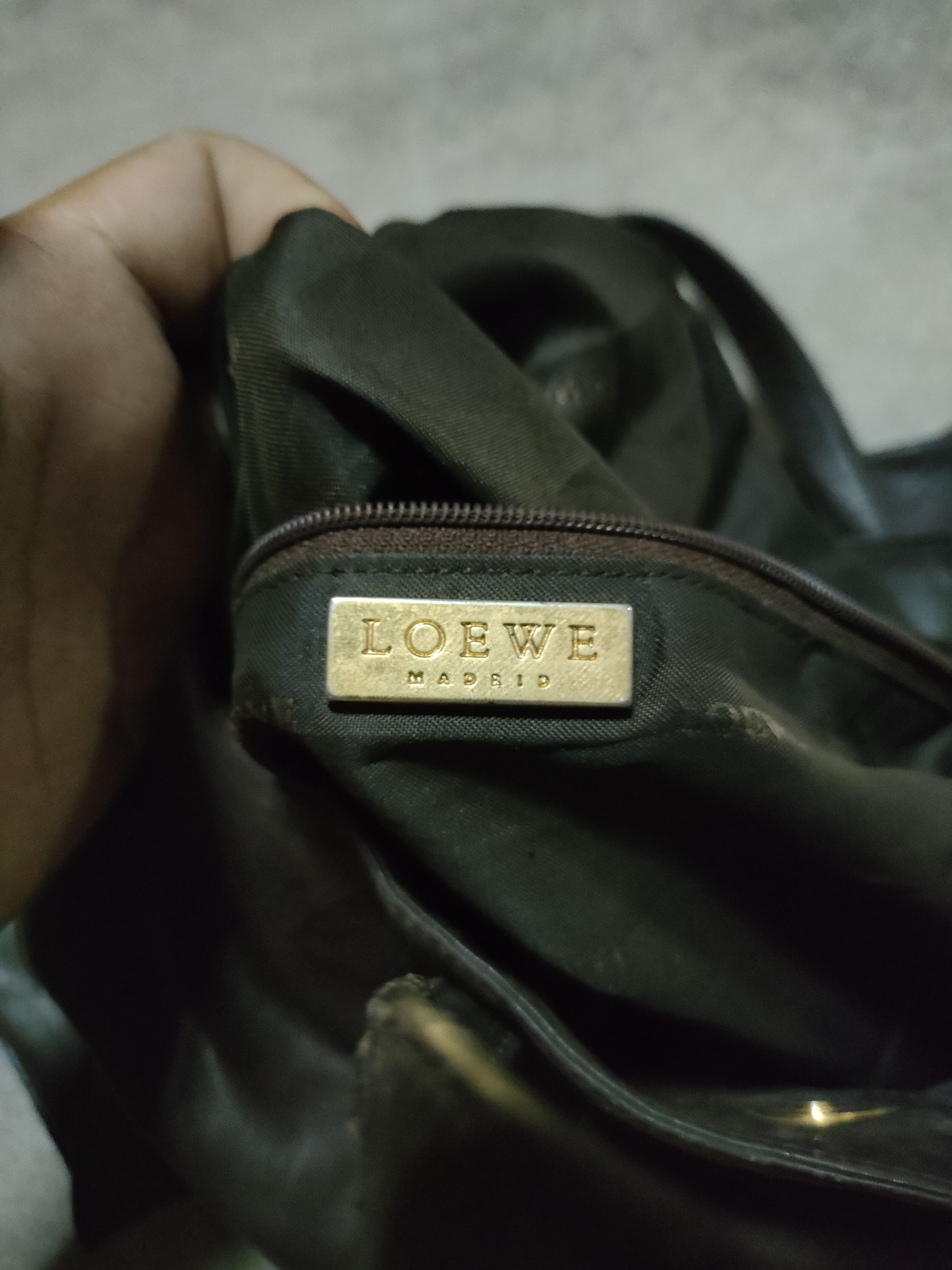 Loewe Vintage Loewe Madrid Napa Leather Tote Bag Size ONE SIZE - 4 Thumbnail