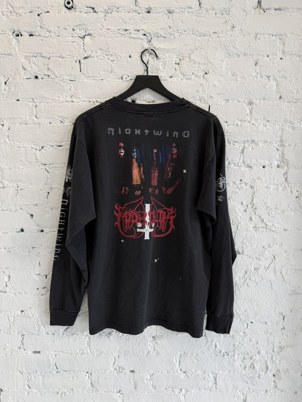 Vintage 1990s MARDUK ‘NIGHTWING’ TEE Size US L / EU 52-54 / 3 - 4 Thumbnail