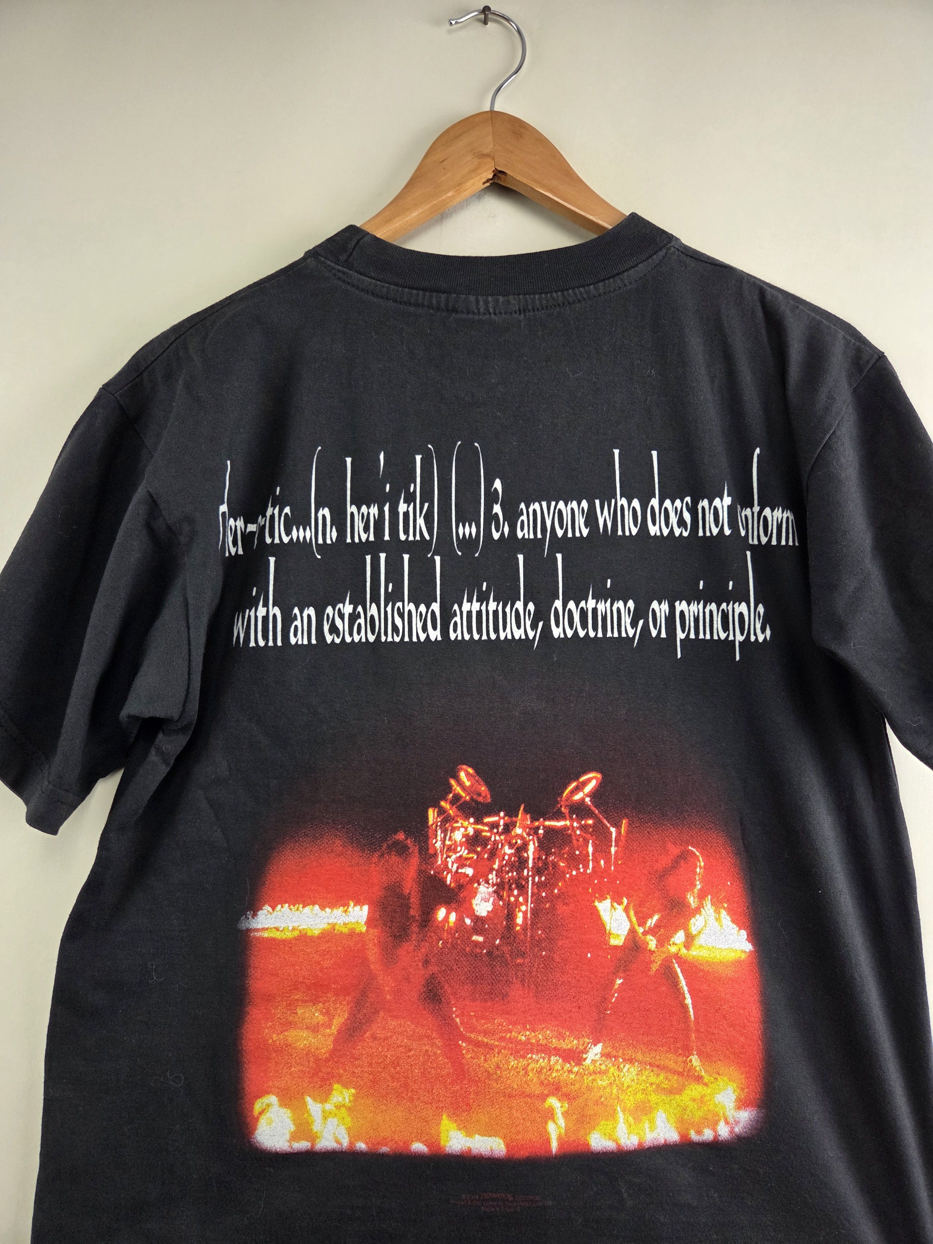 Band Tees × Vintage 2003 Morbid Angel Heretic L 19.5" 26.5" Size US L / EU 52-54 / 3 - 6 Thumbnail