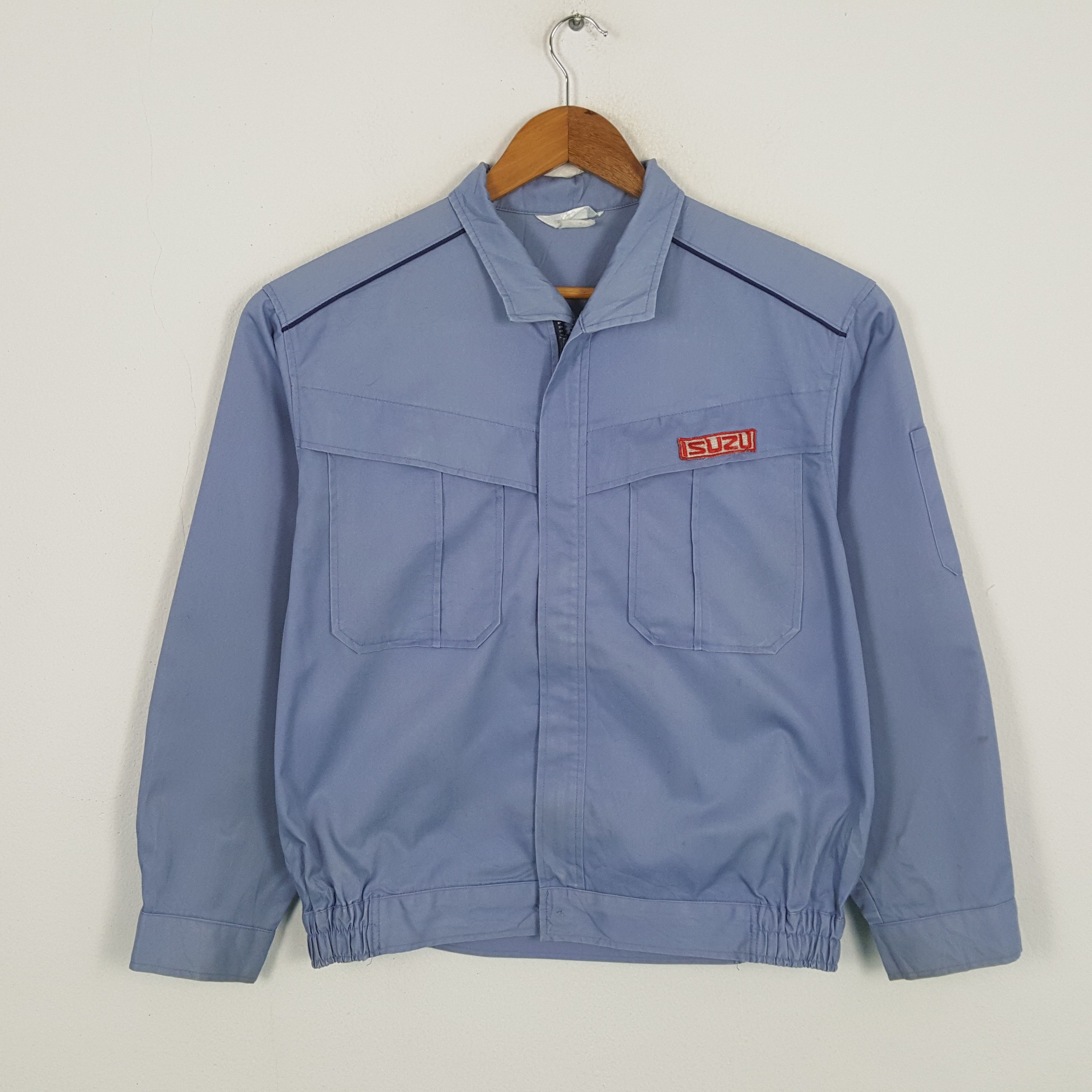 Japanese Brand × Vintage Vintage ISUZU Japanese Brand Motorsports Crew Jacket Size US L / EU 52-54 / 3 - 1 Thumbnail