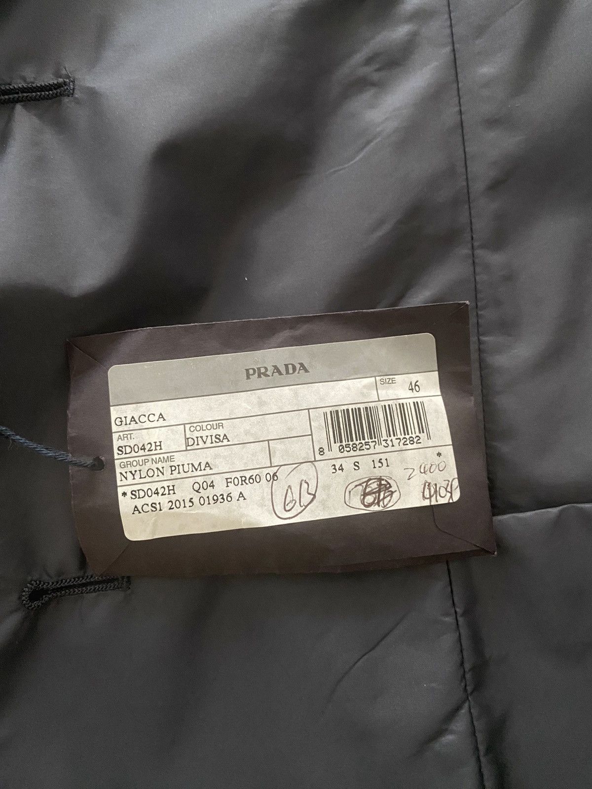 Prada PRADA double layer blazer style hooded nylon jacket Size US S / EU 44-46 / 1 - 13 Thumbnail
