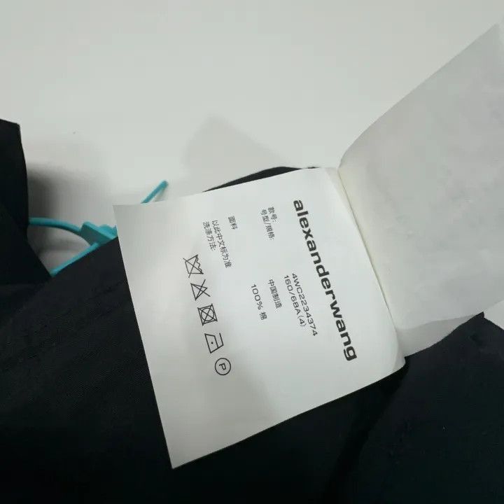 Alexander Wang Alexander Wang SS23 Black Casual Pants - Size 23" - 4 Thumbnail