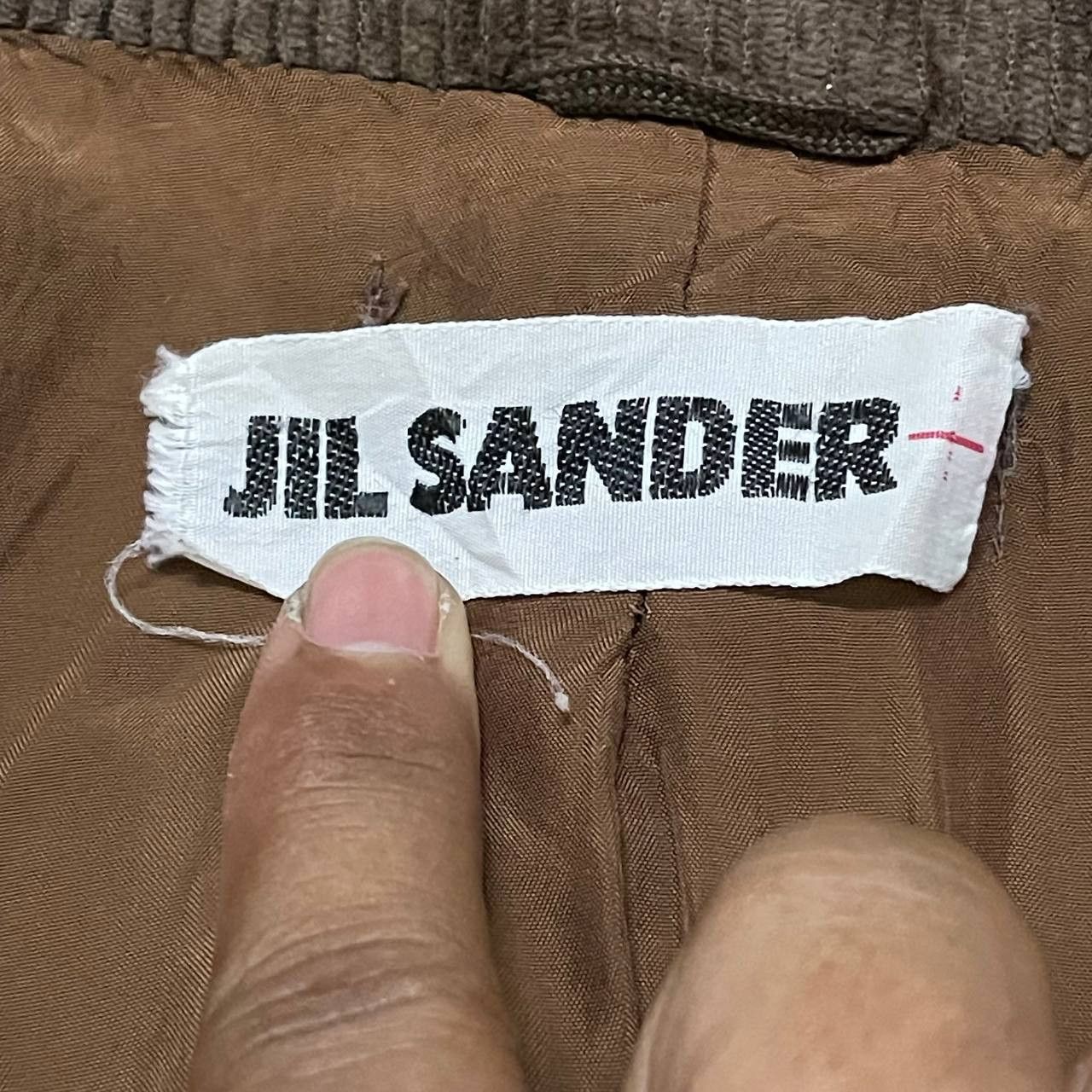 Jil Sander Vintage Jill Sander Corduroy Double Breasted Coat Size US S / EU 44-46 / 1 - 7 Thumbnail