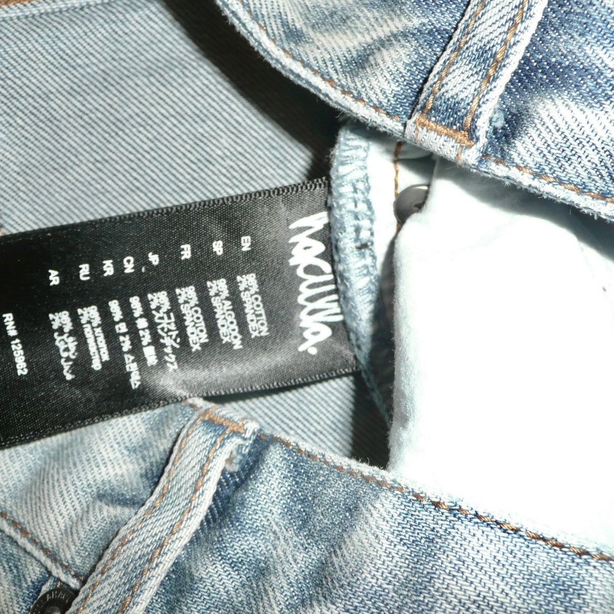 Haculla Pocket Monster Jeans • 34x34 Size US 34 / EU 50 - 6 Thumbnail