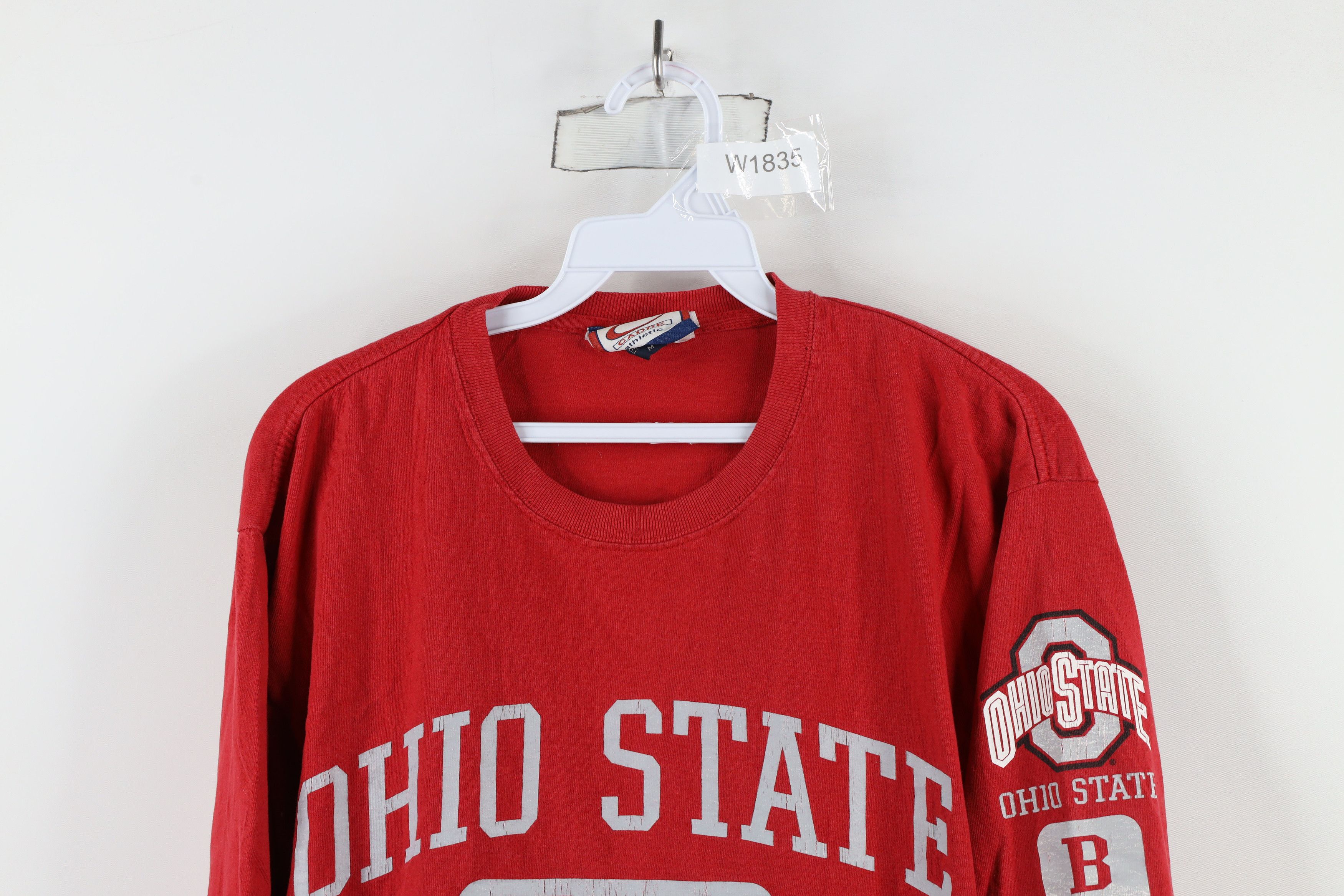 Vintage Vintage 90s Out Ohio State University Long Sleeve T-Shirt Size US M / EU 48-50 / 2 - 2 Thumbnail