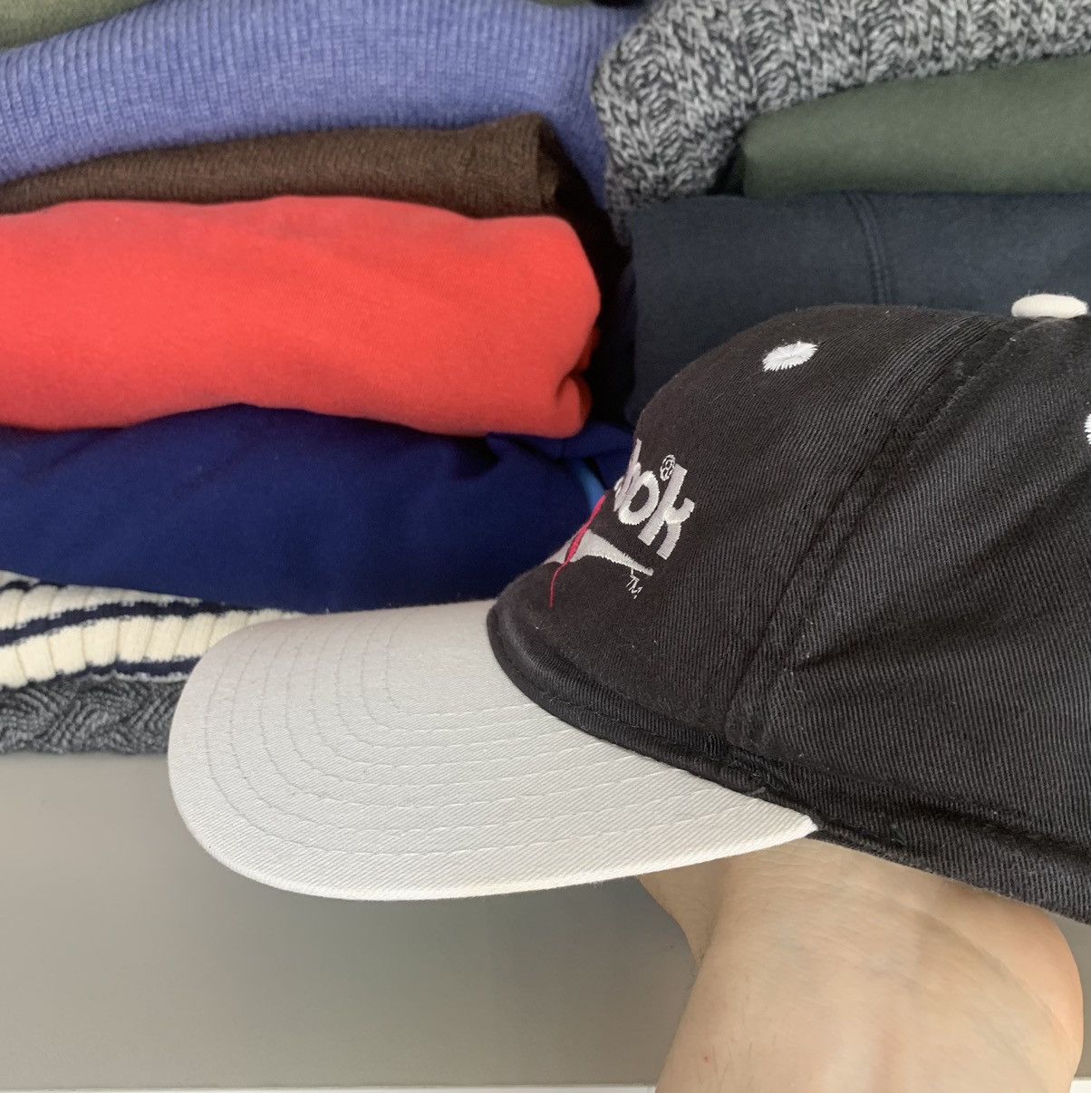 Reebok × Vintage Vintage Reebok Big Logo Hat Cap Size ONE SIZE - 15 Thumbnail