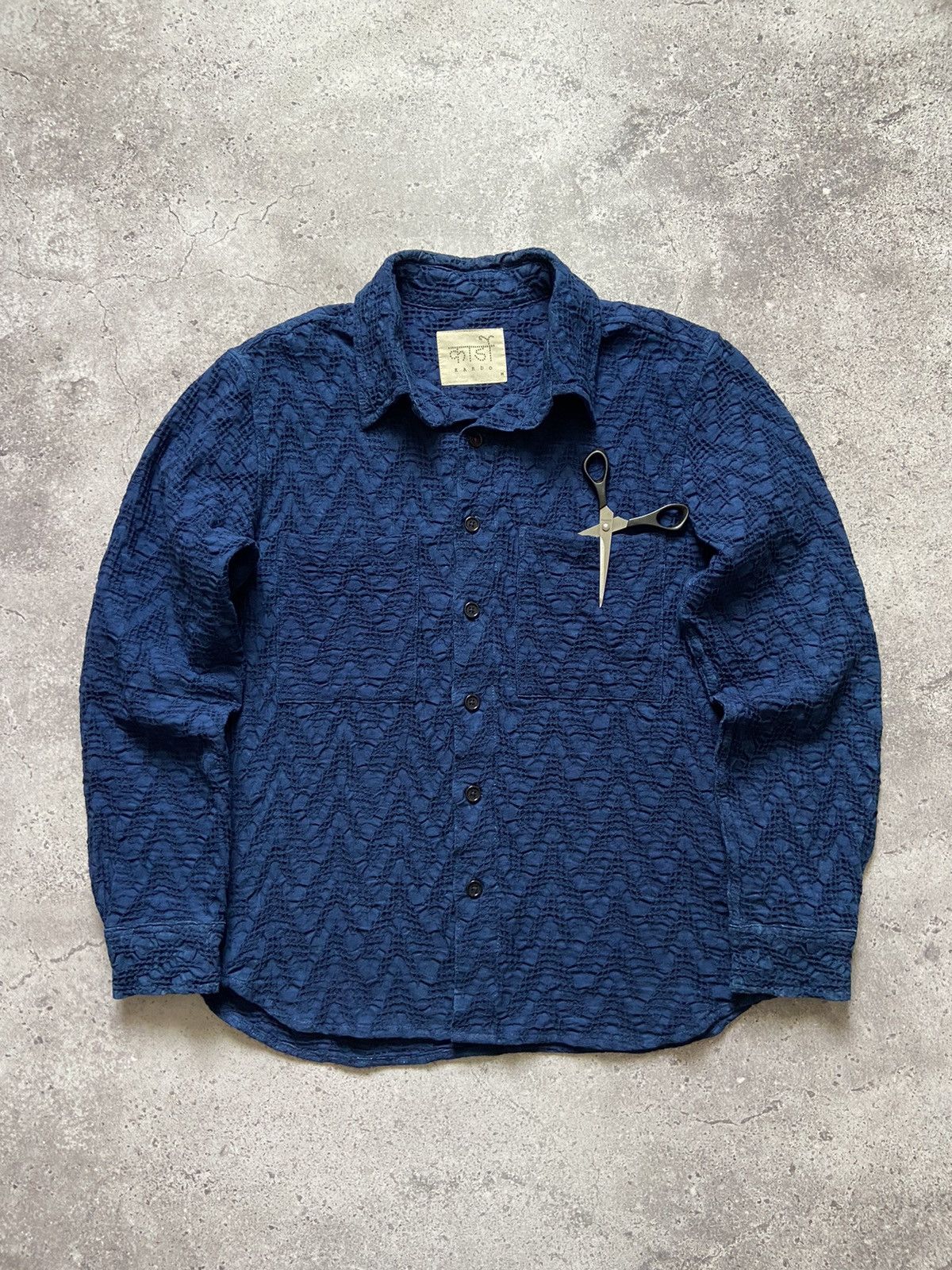 Kardo KARDO Handcrafted Button Up Shirt Size US M / EU 48-50 / 2 - 1 Thumbnail