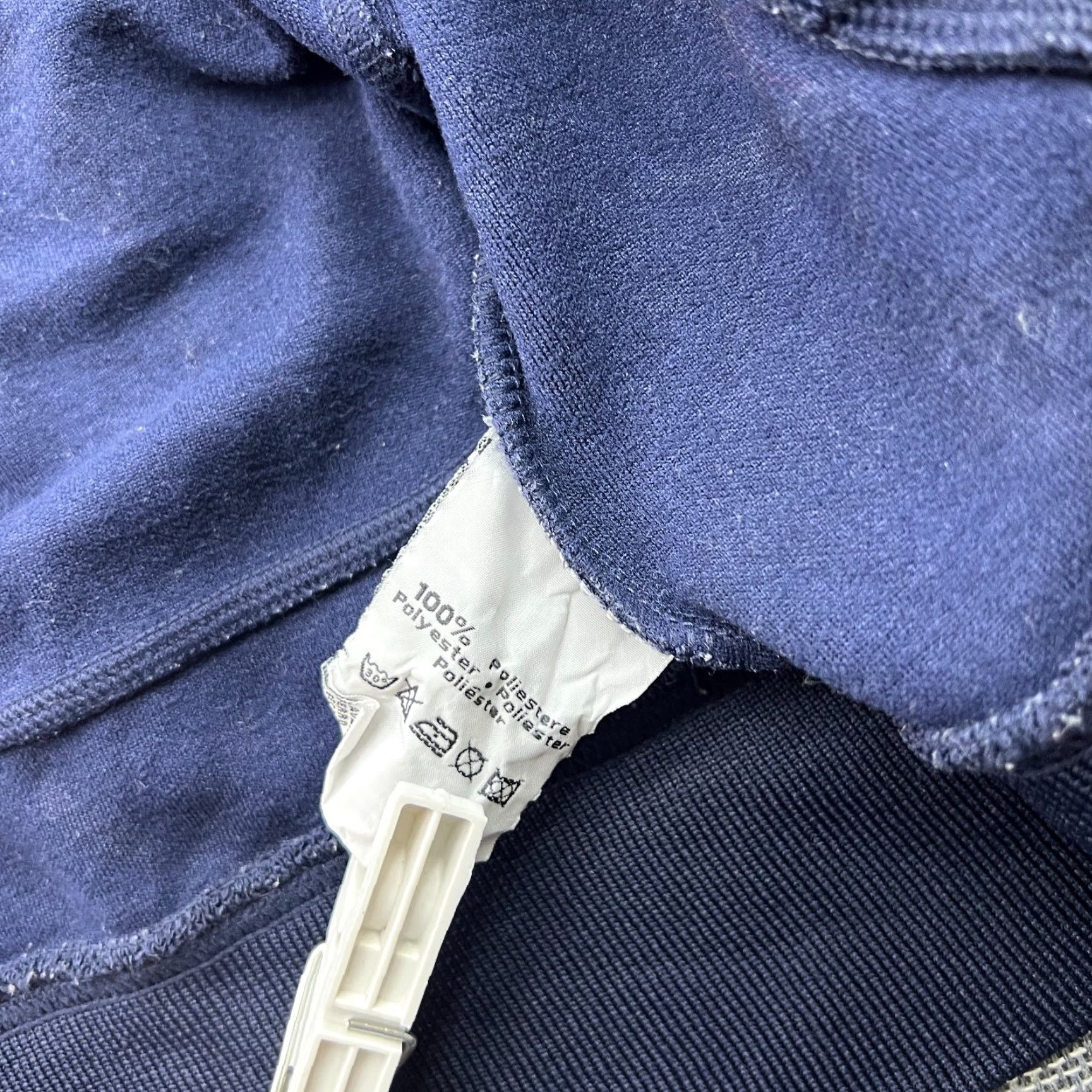 Kappa Kappa Jacket Blue Full Zip Softshell Mens Large Vintage Italy Rugby Team Track Size US L / EU 52-54 / 3 - 4 Thumbnail