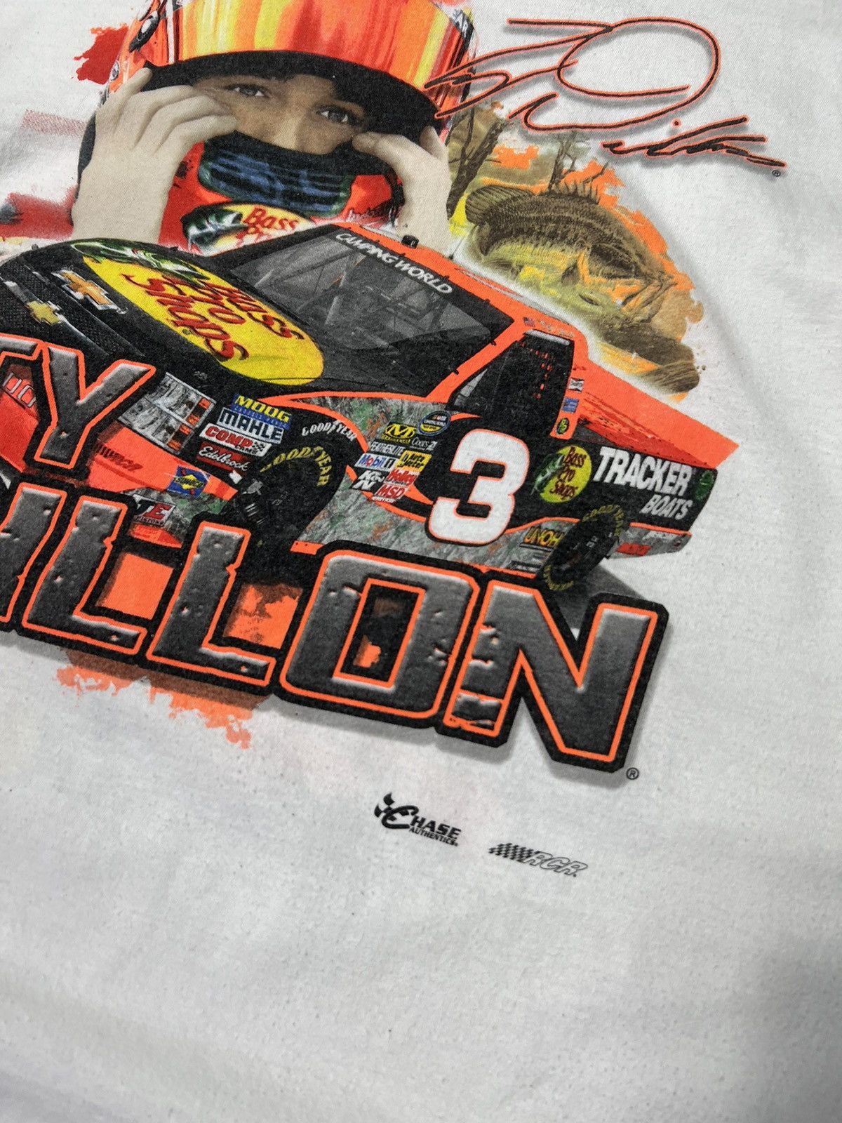 Chase Authentics NASCAR Shirt Mens XL Austin Dillon Racing Double Sided Chase Size US XL / EU 56 / 4 - 11 Thumbnail