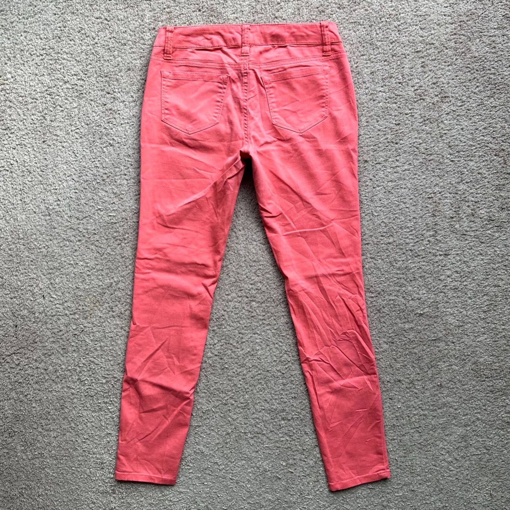 Pinko Refuge Jeans Womens 4 Pink Mid Rise Jegging Tapered Leg Size 27" / US 4 / IT 40 - 3 Thumbnail