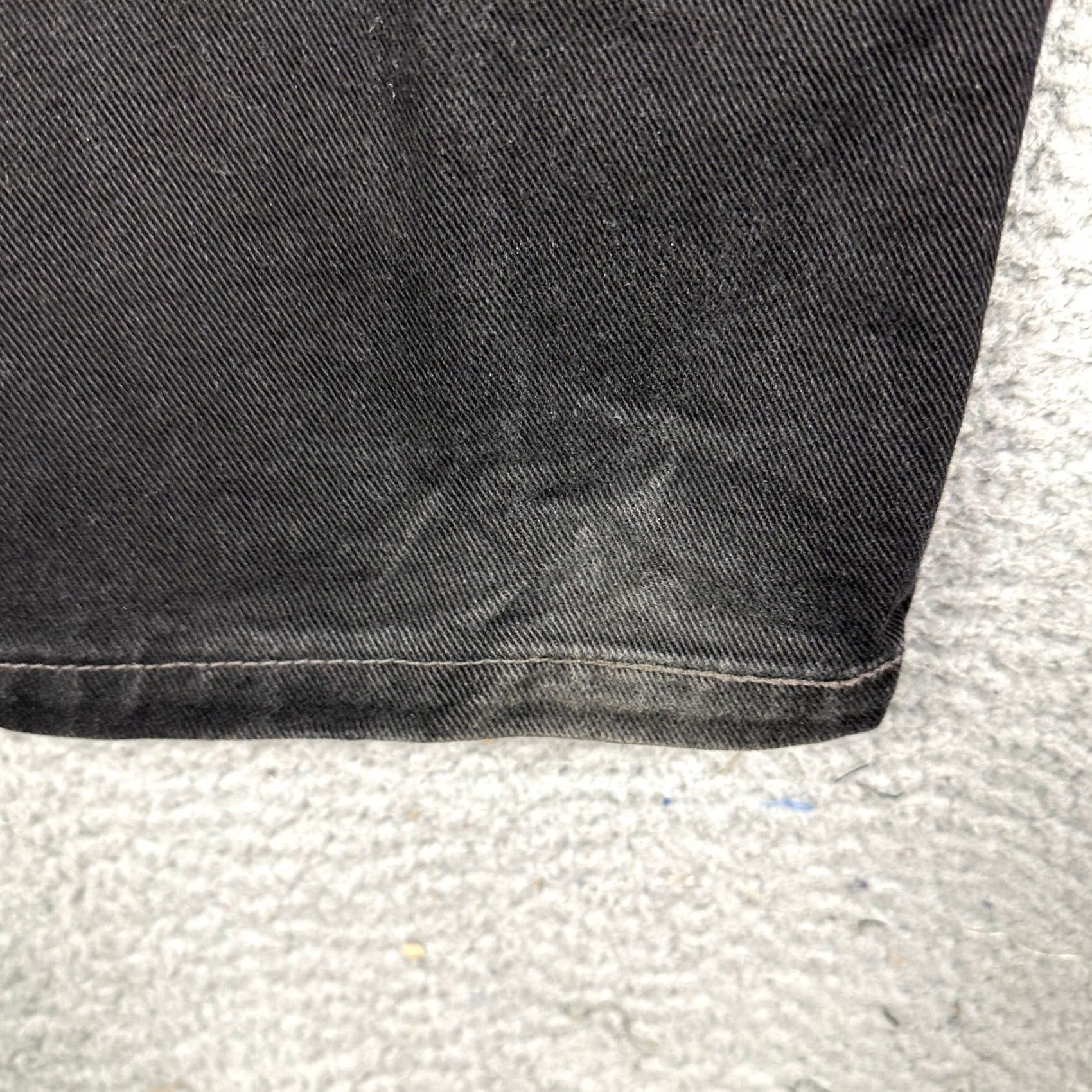 Levi's VINTAGE Levi's 550 Jeans Mens 38X34 Black Relaxed Fit 5-Pocket Made In USA EUC Size US 38 / EU 54 - 5 Thumbnail