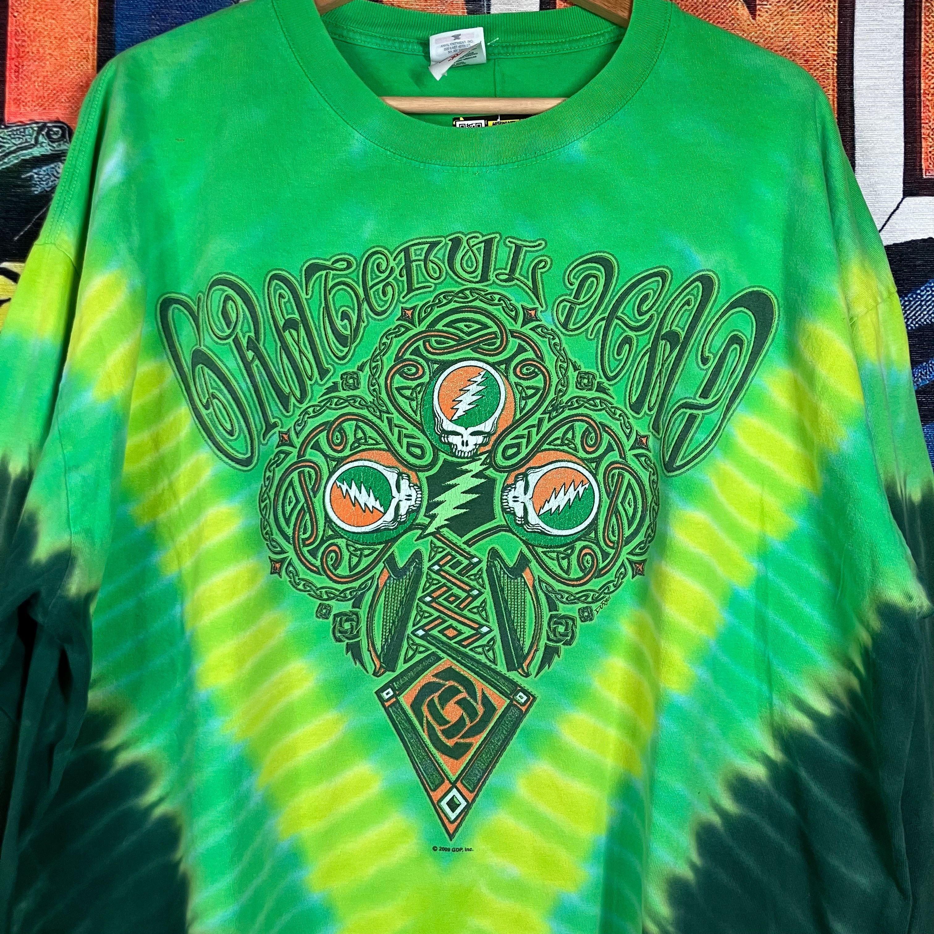 Grateful Dead × Vintage Vintage Y2K 2009 Grateful Dead “Celtic Cross” Double Sided T Size US XL / EU 56 / 4 - 4 Thumbnail