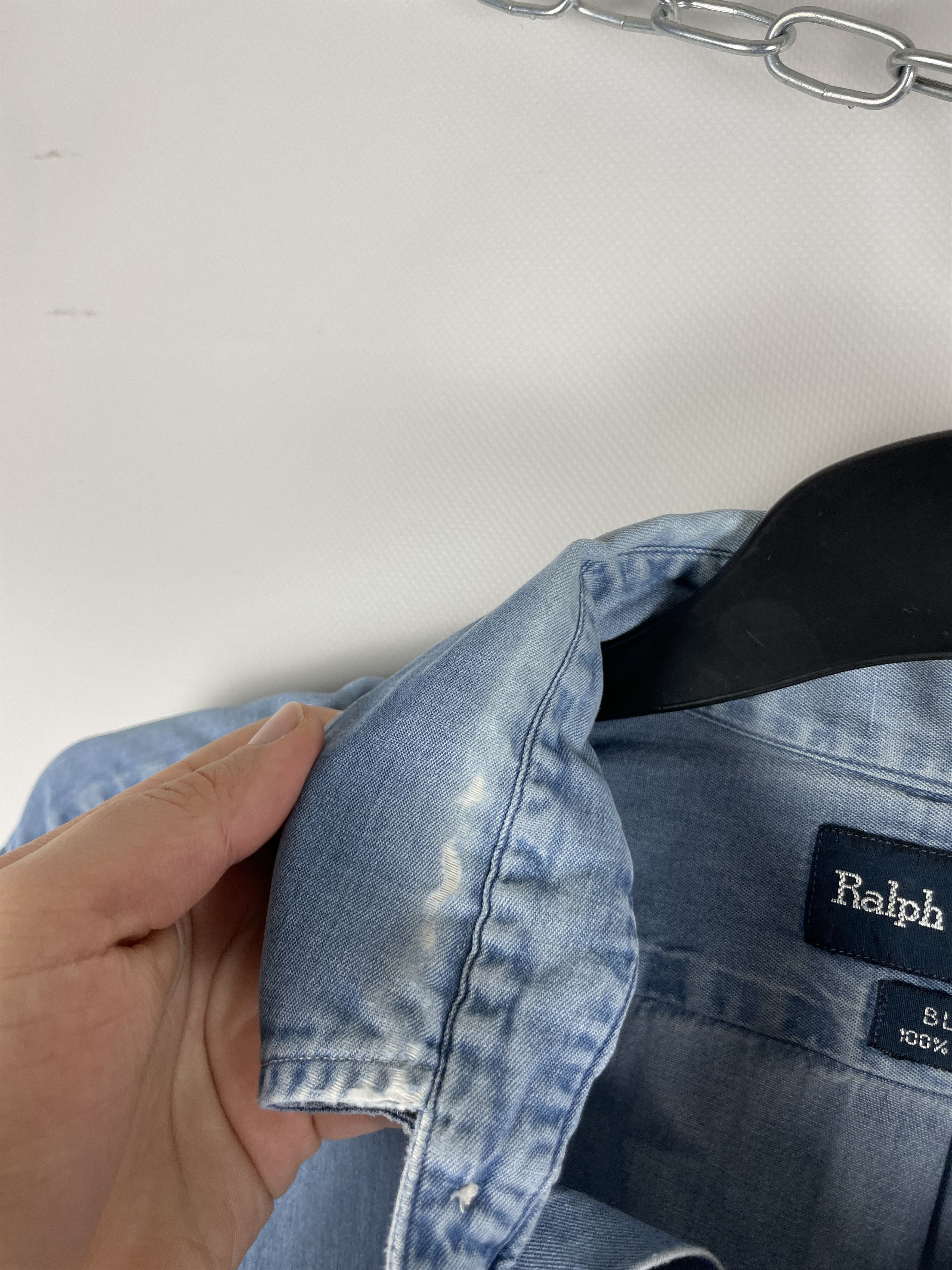 Polo Ralph Lauren Polo Ralph Lauren Vintage Mens Denim Shirt Size US M / EU 48-50 / 2 - 6 Thumbnail