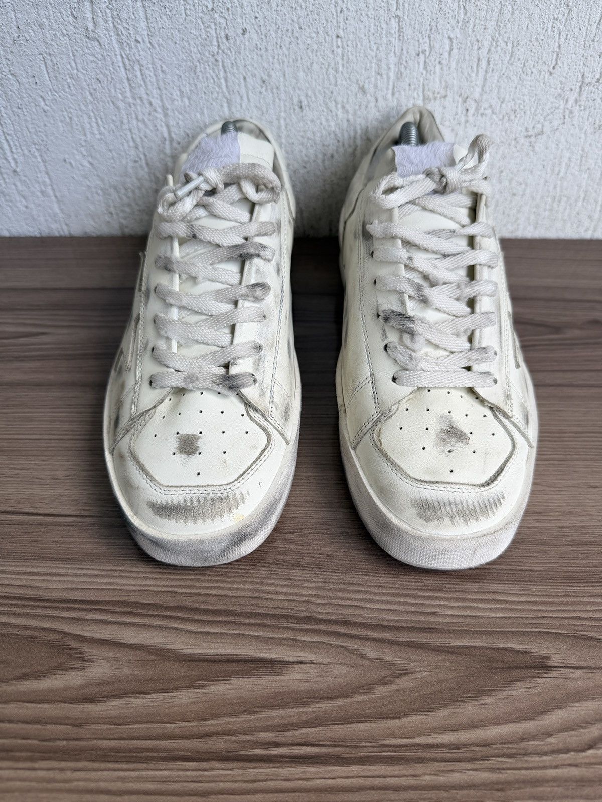 Golden Goose Limited edition distress stardan trainer Size US 6.5 / EU 39-40 - 6 Thumbnail