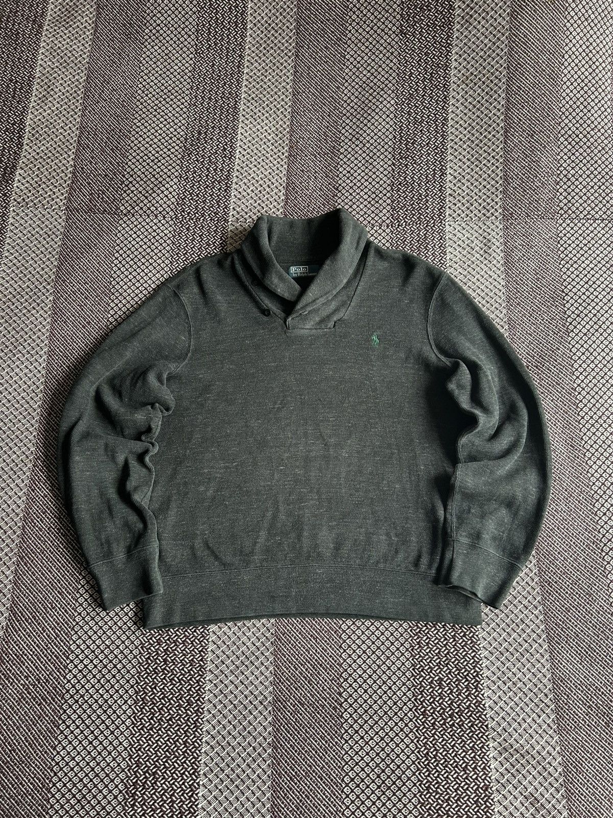 Polo Ralph Lauren × Vintage Vintage Polo Ralph Lauren Sweater Jumper Size L Solid Style Size US L / EU 52-54 / 3 - 1 Thumbnail