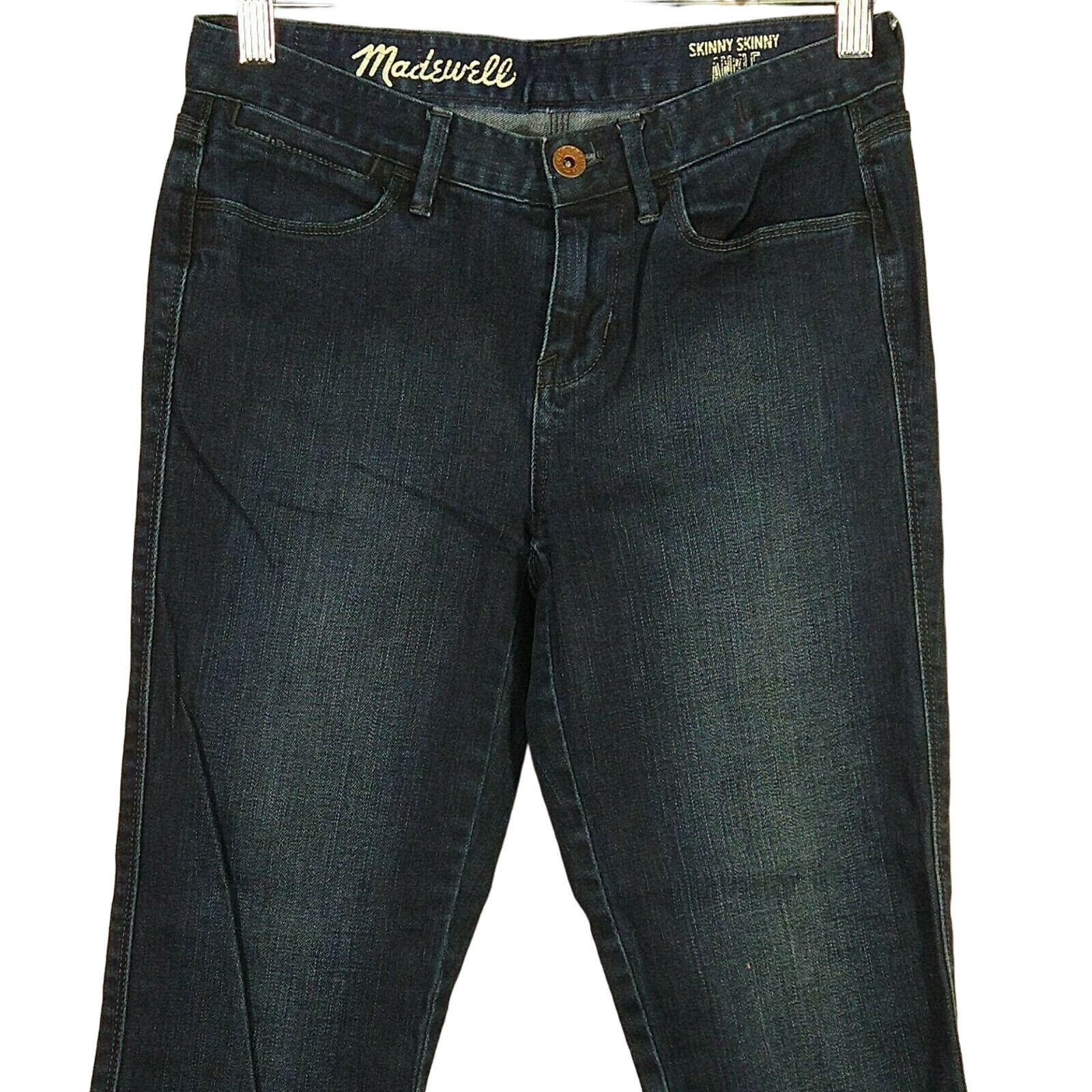 Madewell Madewell Skinny Skinny Ankle Jeans Ripped Women Size 25 Size 25" / US 0 / IT 36 - 2 Thumbnail