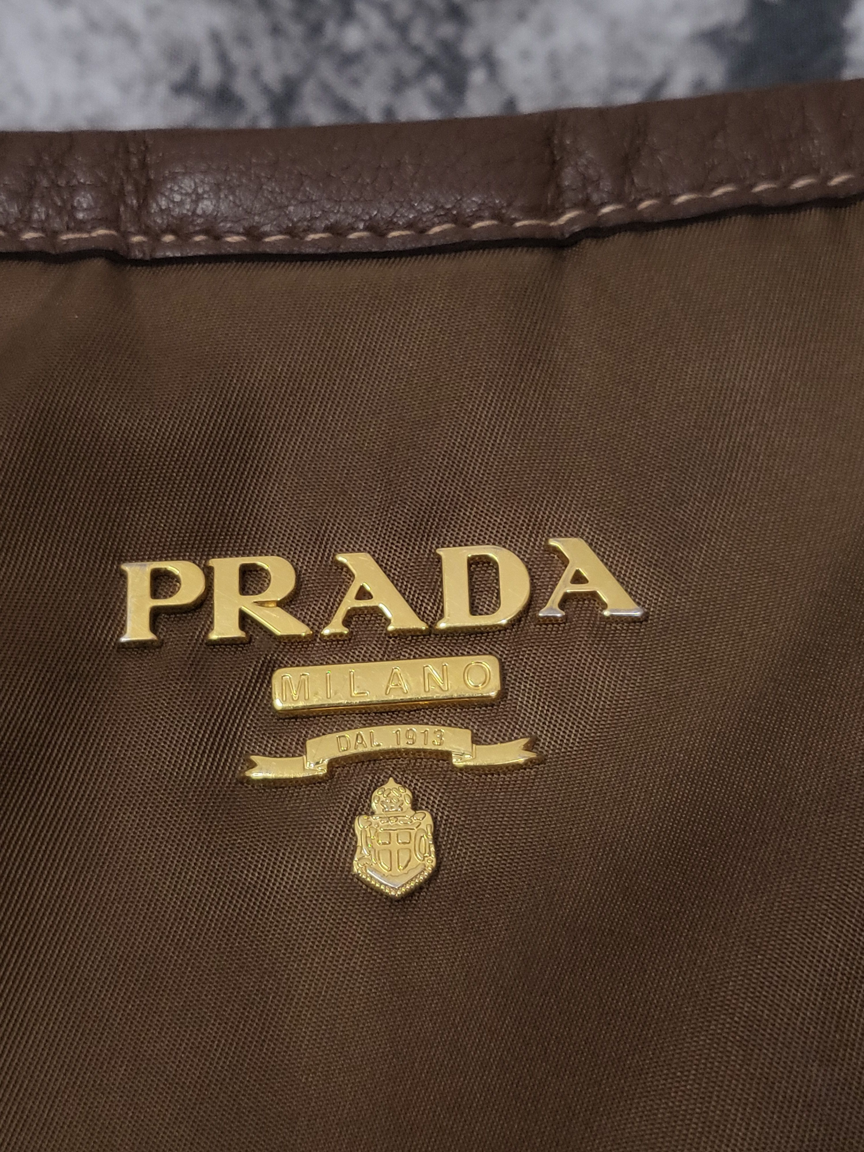 Prada Prada Brown Tessuto Satchel Size ONE SIZE - 6 Thumbnail