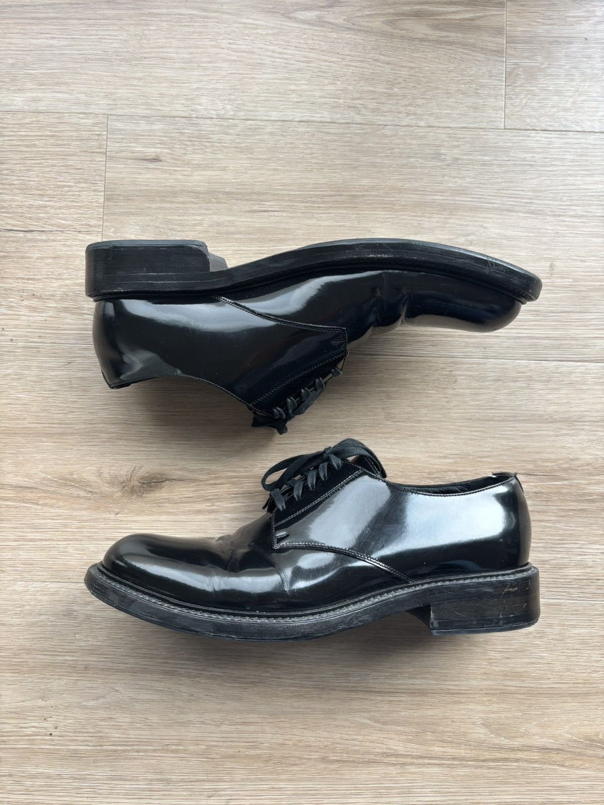 Saint Laurent Paris Saint Laurent Paris Army Derby Size US 9.5 / EU 42-43 - 2 Thumbnail