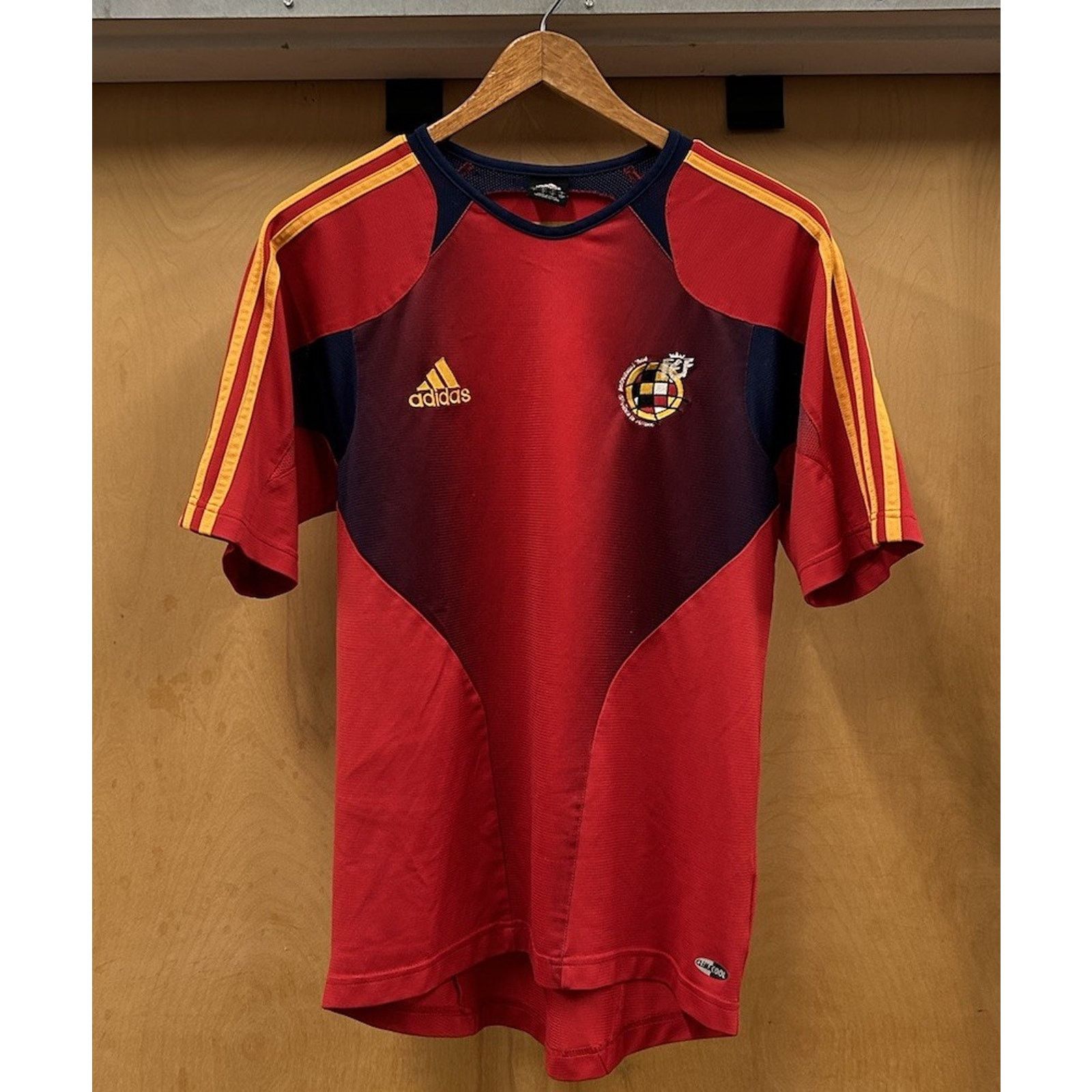 Adidas Adidas Spain National Team 2003 Home Kit Soccer Jersey Small Size US S / EU 44-46 / 1 - 1 Thumbnail