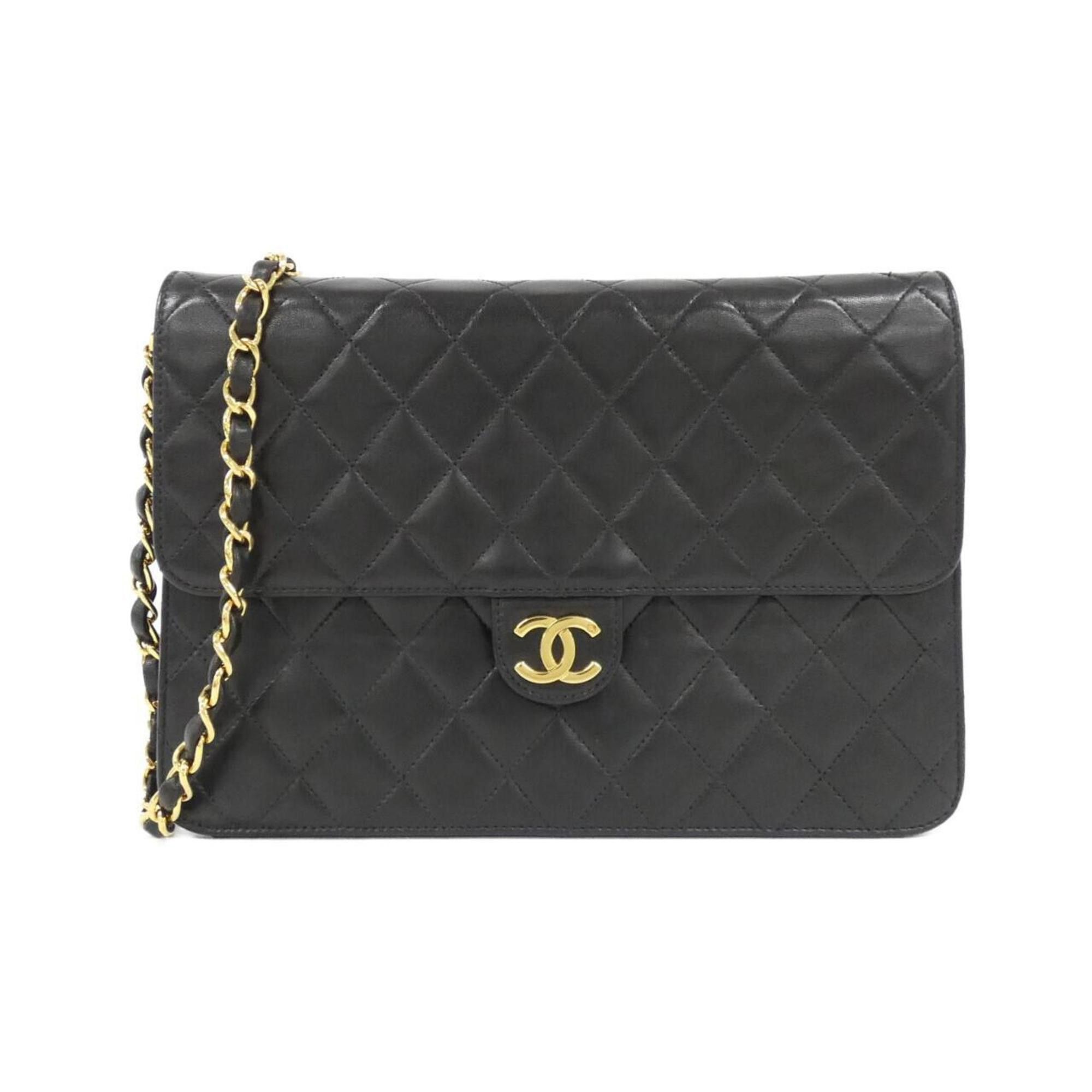 Chanel 03570 Shoulder Bag in Black, Women's