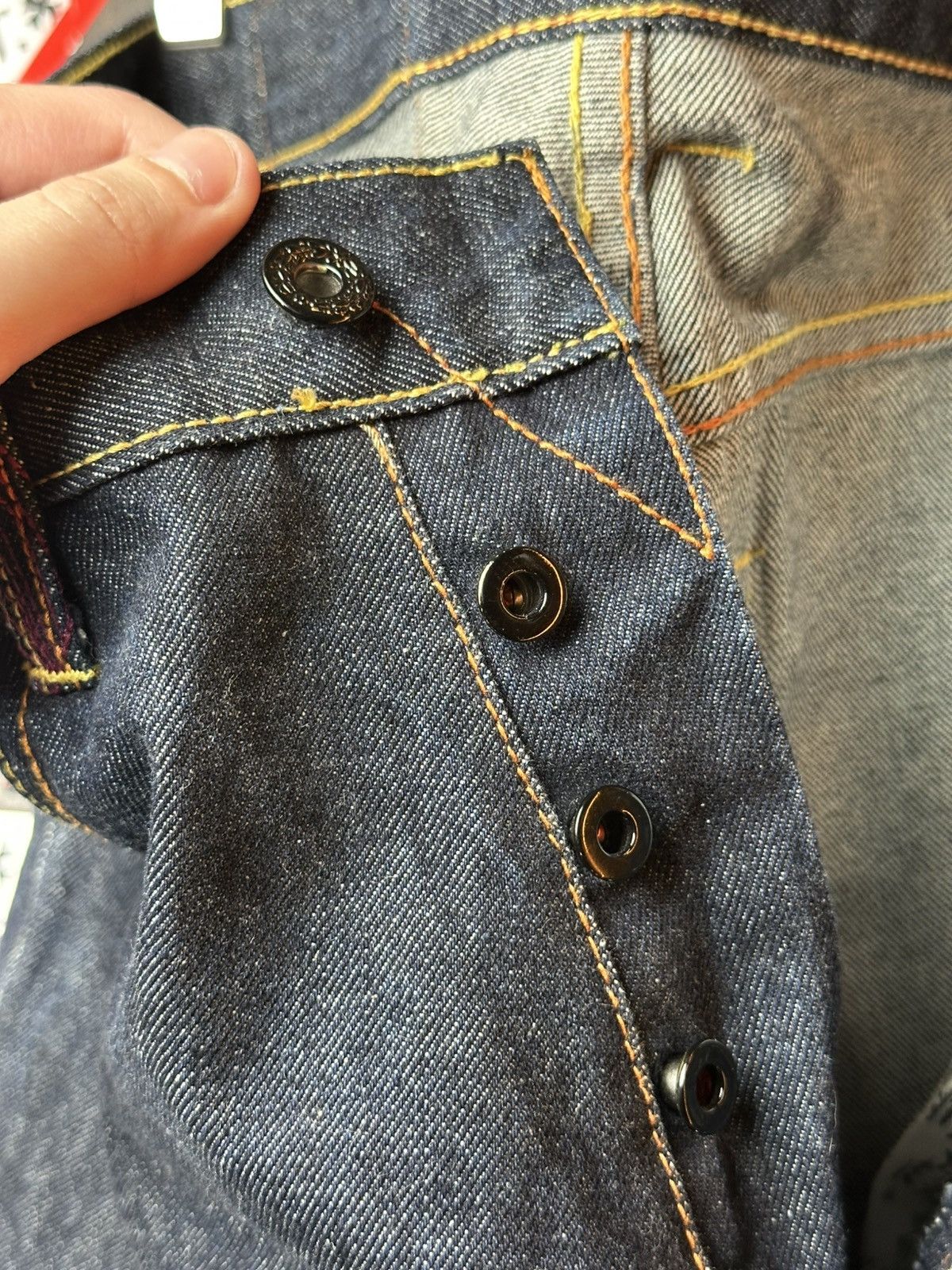 RMC Jeans × Red Monkey RMC 2008 “Erotic Ukiyo-e Collection” 1001 Archive Denim Size US 30 / EU 46 - 14 Thumbnail