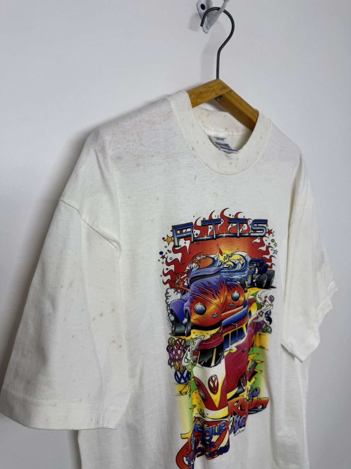 Vintage Vintage Y2k Volkswagen T-Shirt 90’s Size US L / EU 52-54 / 3 - 11 Thumbnail