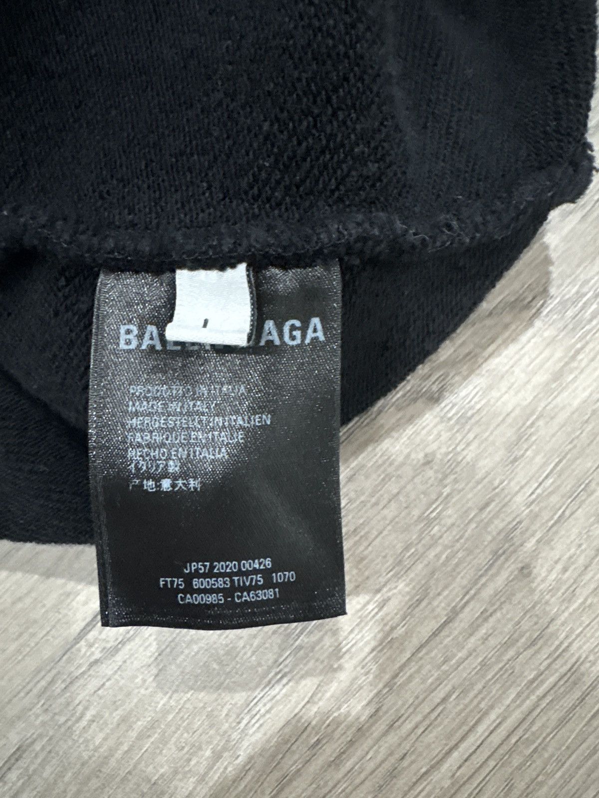 Balenciaga Balenciaga Crew Hoodie Size US L / EU 52-54 / 3 - 4 Thumbnail