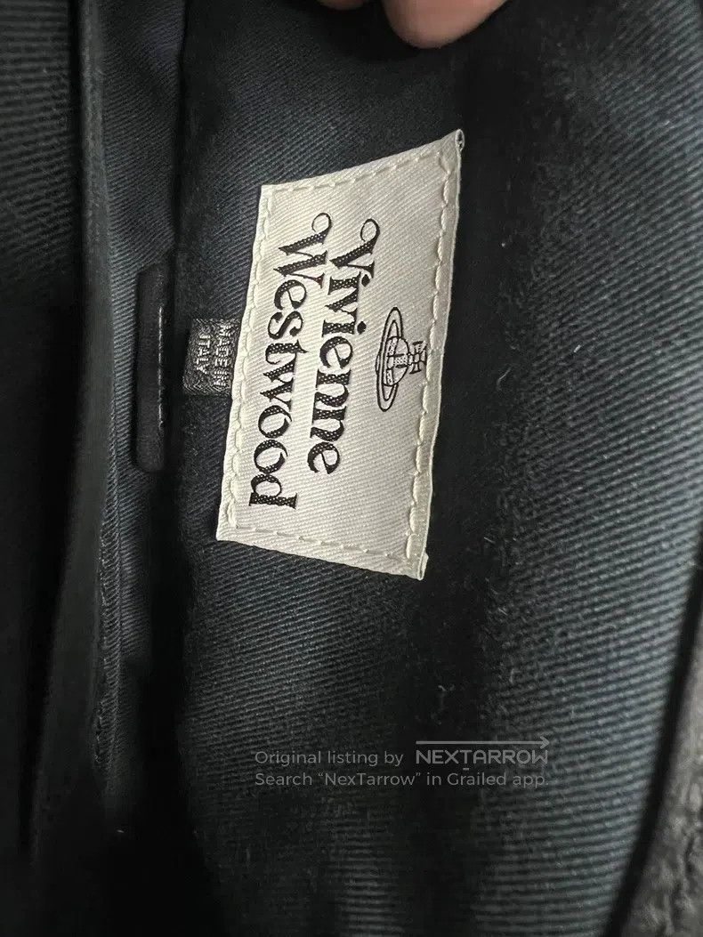 Vivienne Westwood vivienne westwood size os Saturn Crescent Moon Bag, Black C Size ONE SIZE - 6 Thumbnail