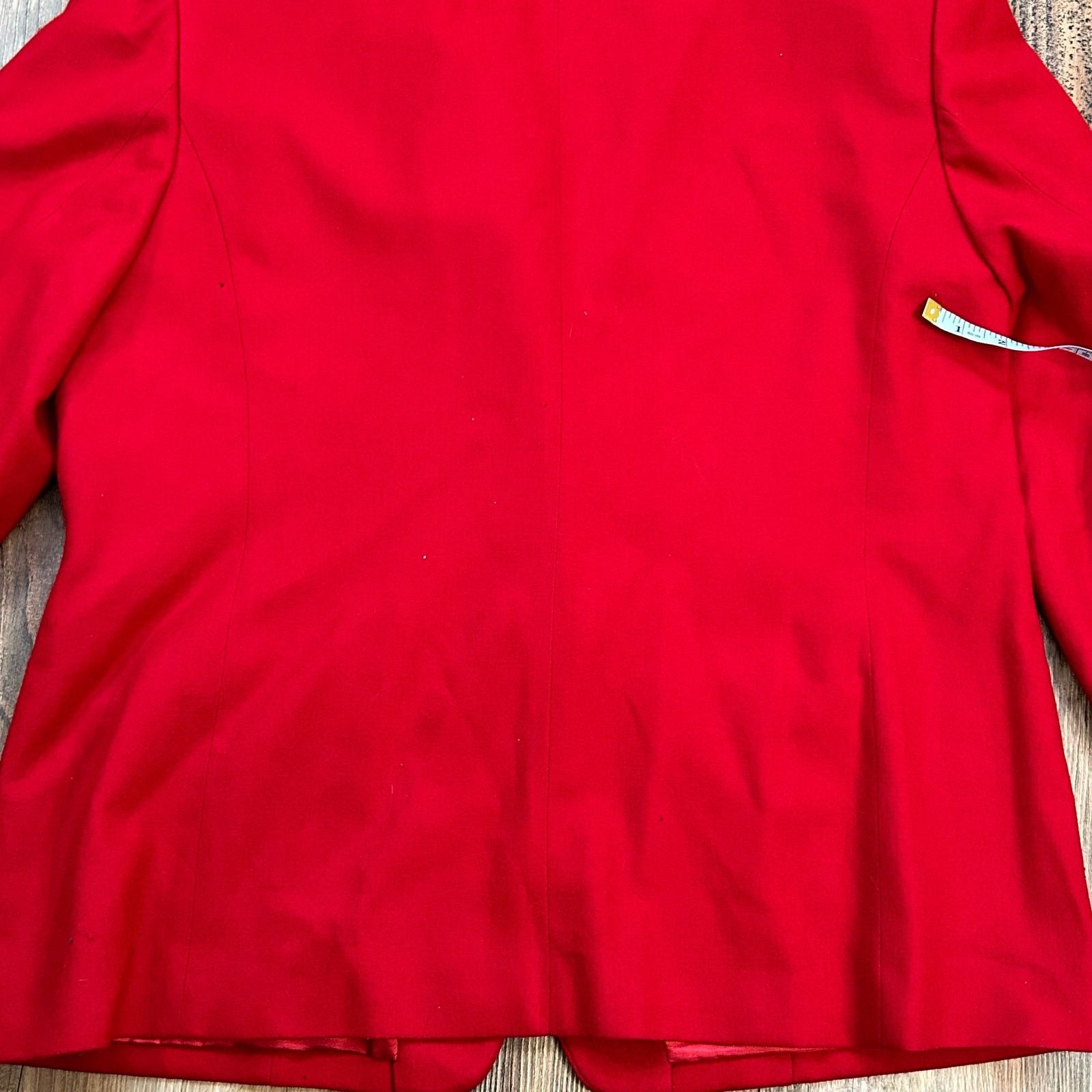 Pendleton × Vintage Vintage Pendleton Wool Blazer Red USA Made 16 Petite Size XXL / US 16-18 / IT 52-54 - 12 Thumbnail