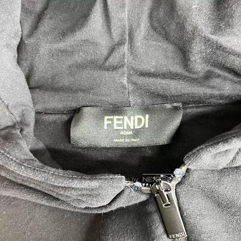 Fendi Fendi Camouflage Color Blocked Zip Sweatshirt Size US S / EU 44-46 / 1 - 4 Thumbnail