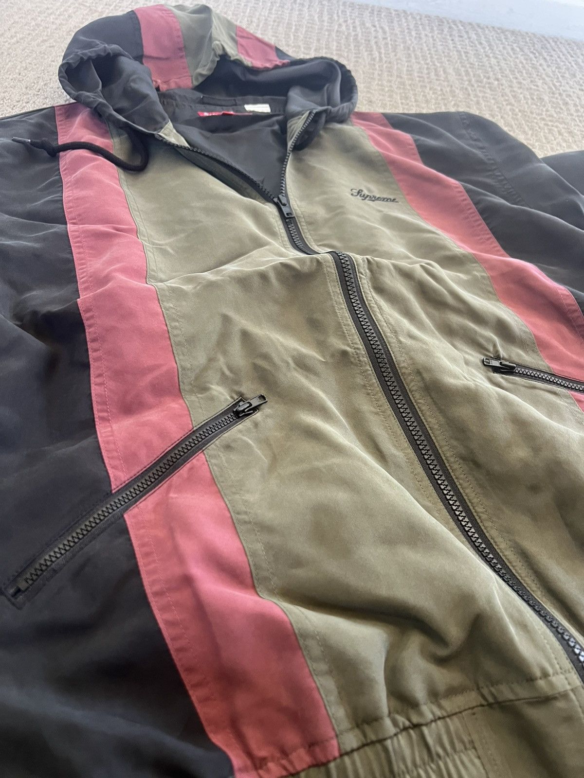 Supreme Supreme SS ‘17 Silk Hooded Jacket (Black) Size US L / EU 52-54 / 3 - 10 Thumbnail